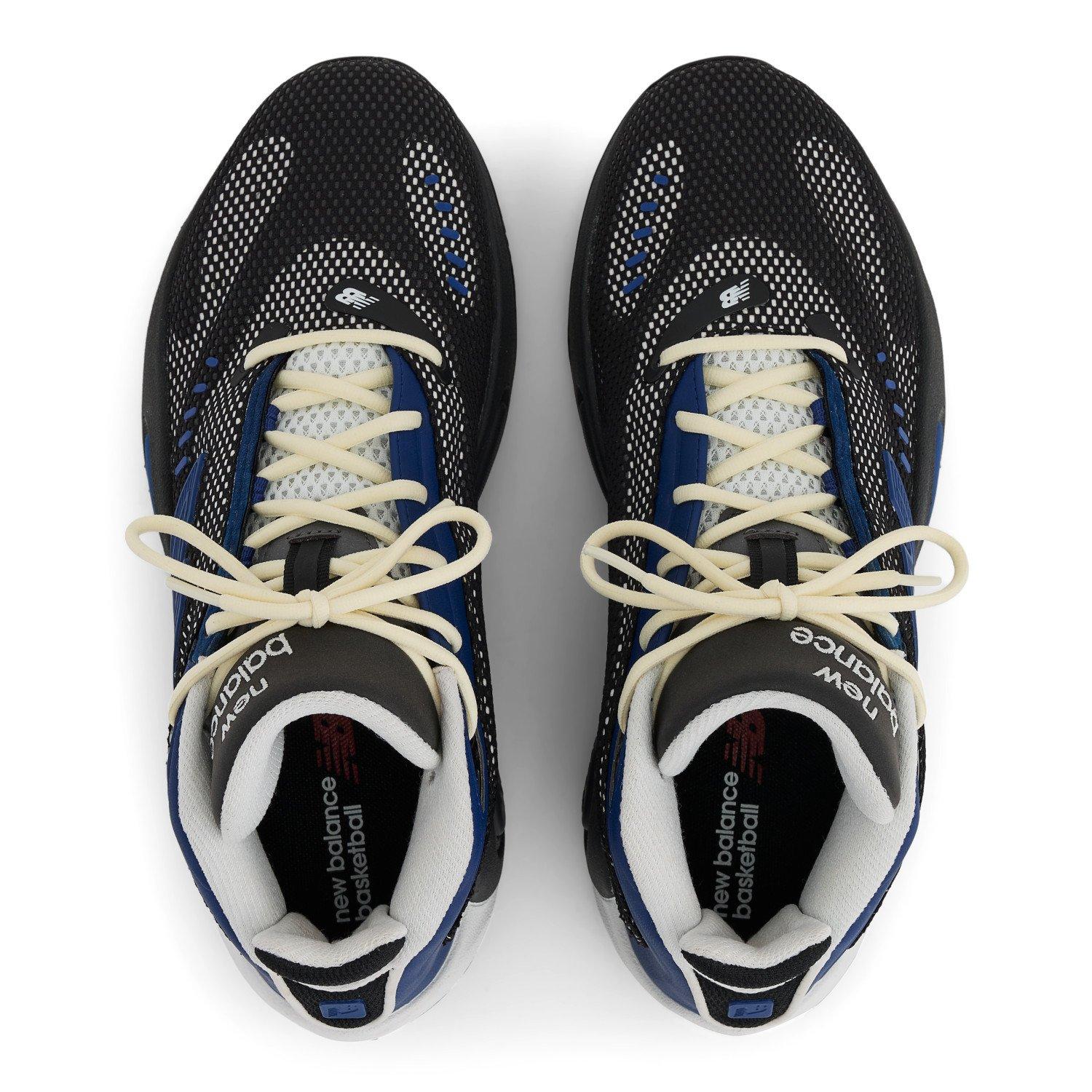 New Balance P400 Basketball Shoe Black/Blue | Hibbett