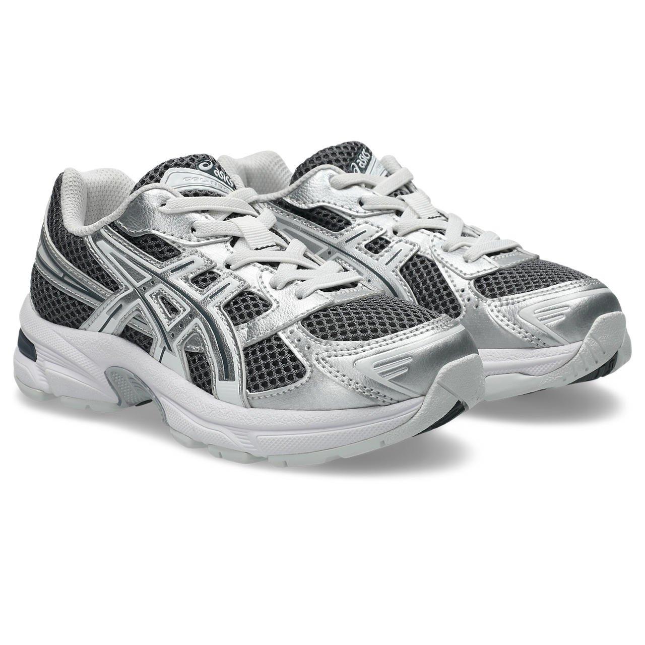 ASICS GEL-1130 "Grey/Silver" Preschool Boys' Shoe - GREY/SILVER Thumbnail View 6