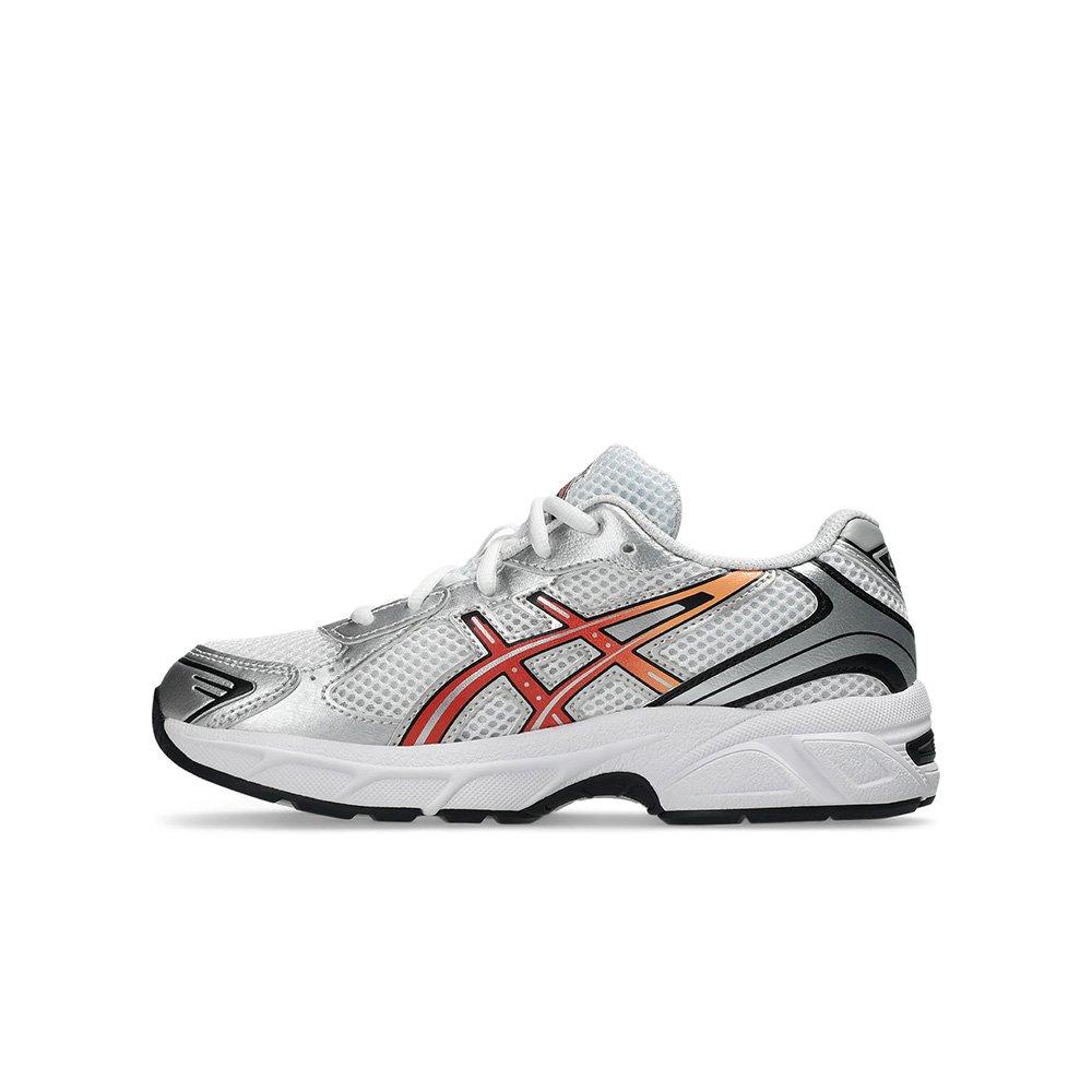 ASICS GEL-1130 Grade School Boys' "White/Red/Orange" Shoe