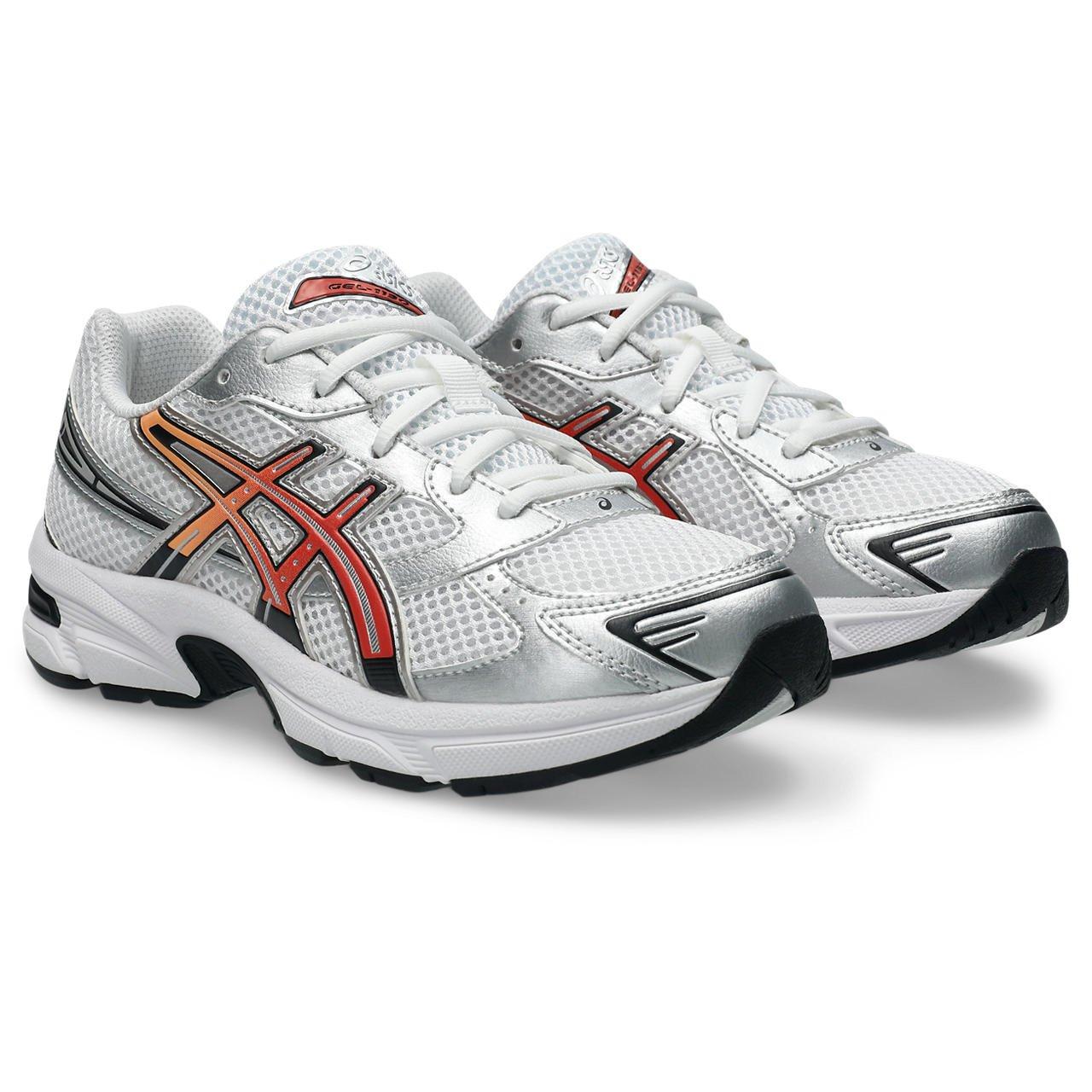 ASICS GEL-1130 Grade School Boys' "White/Red/Orange" Shoe