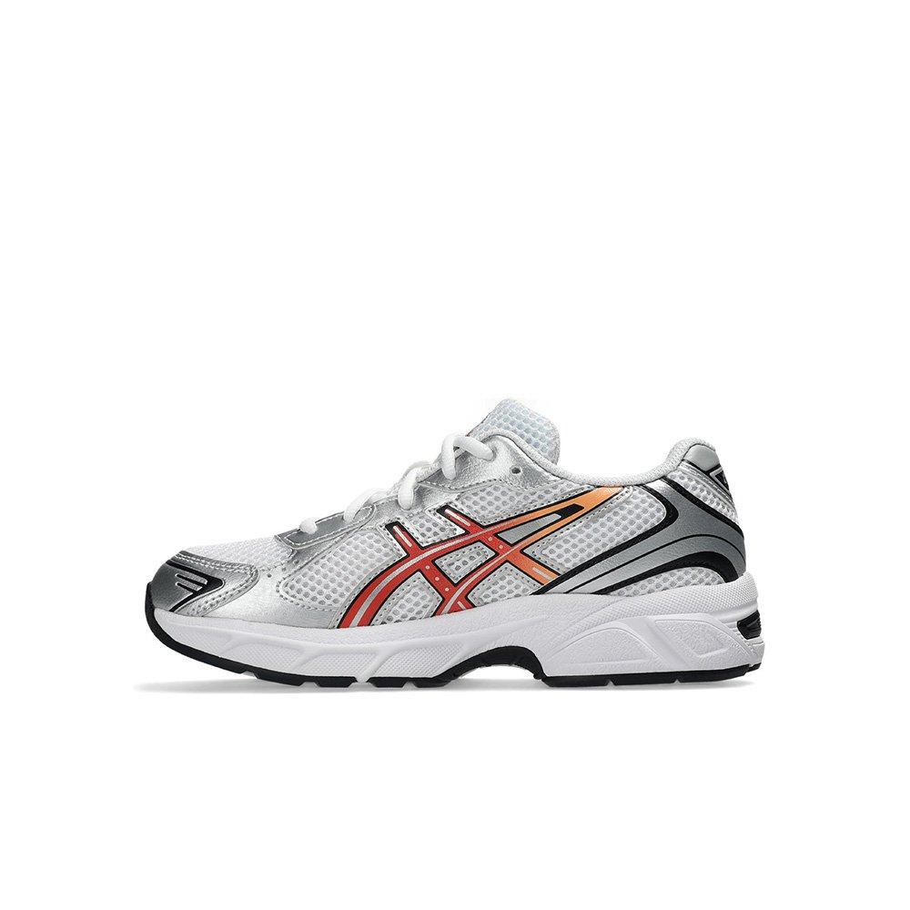 ASICS GEL-1130 "White/Red/Orange" Preschool Boys' Shoe - WHITE/RED/ORANGE Thumbnail View 2
