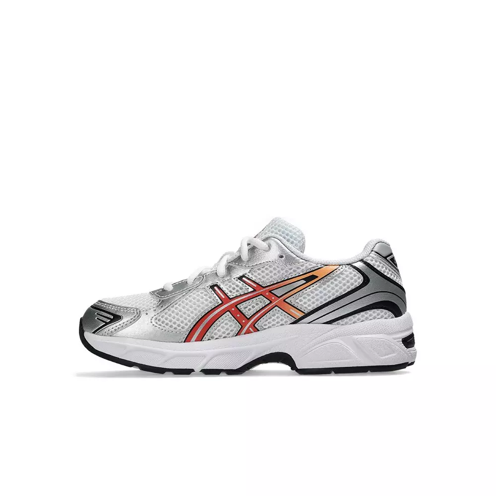 ASICS GEL-1130 "White/Red/Orange" Preschool Boys' Shoe - WHITE/RED/ORANGE