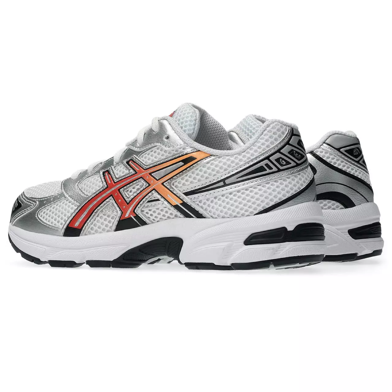 ASICS GEL-1130 "White/Red/Orange" Preschool Boys' Shoe - WHITE/RED/ORANGE