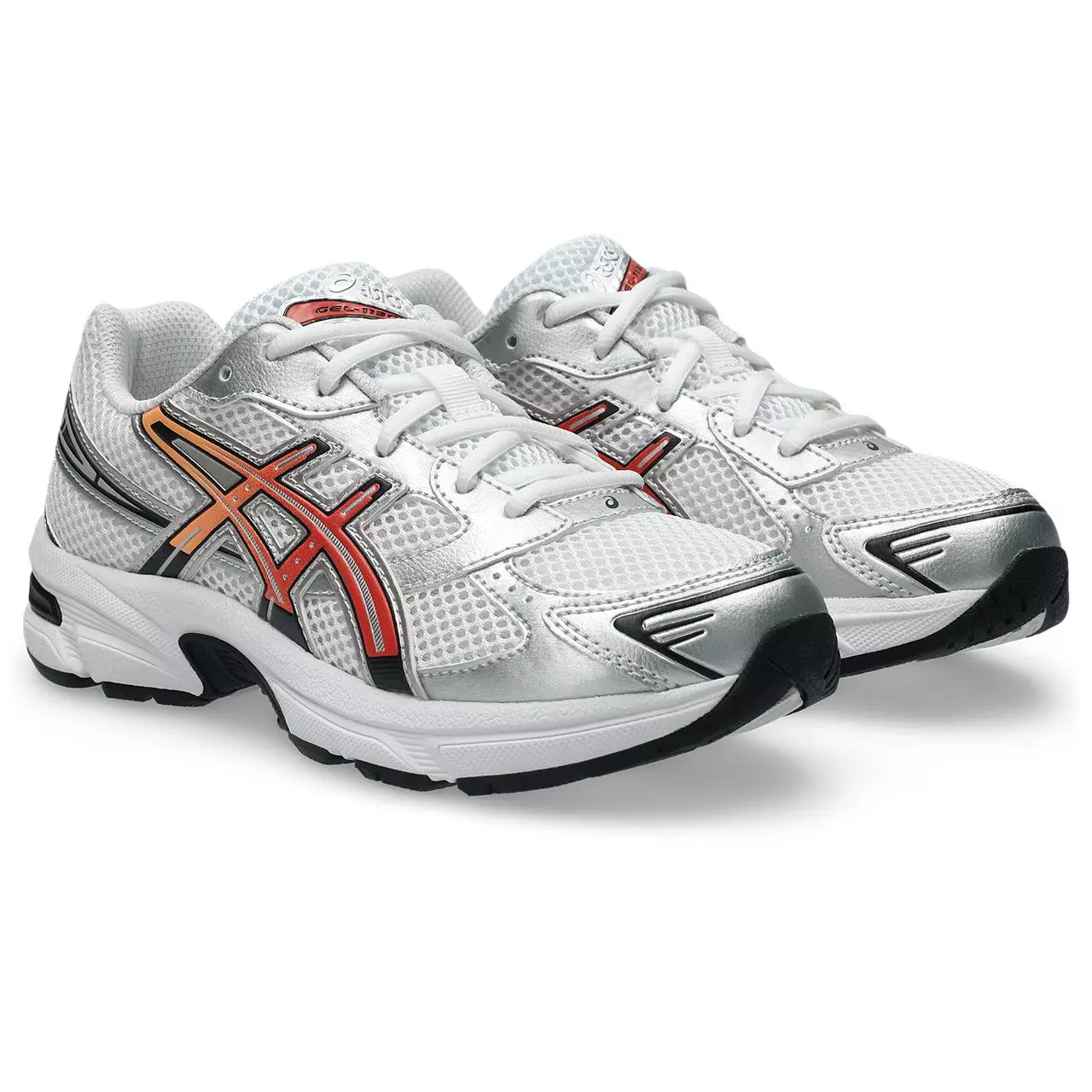 ASICS GEL-1130 "White/Red/Orange" Preschool Boys' Shoe - WHITE/RED/ORANGE