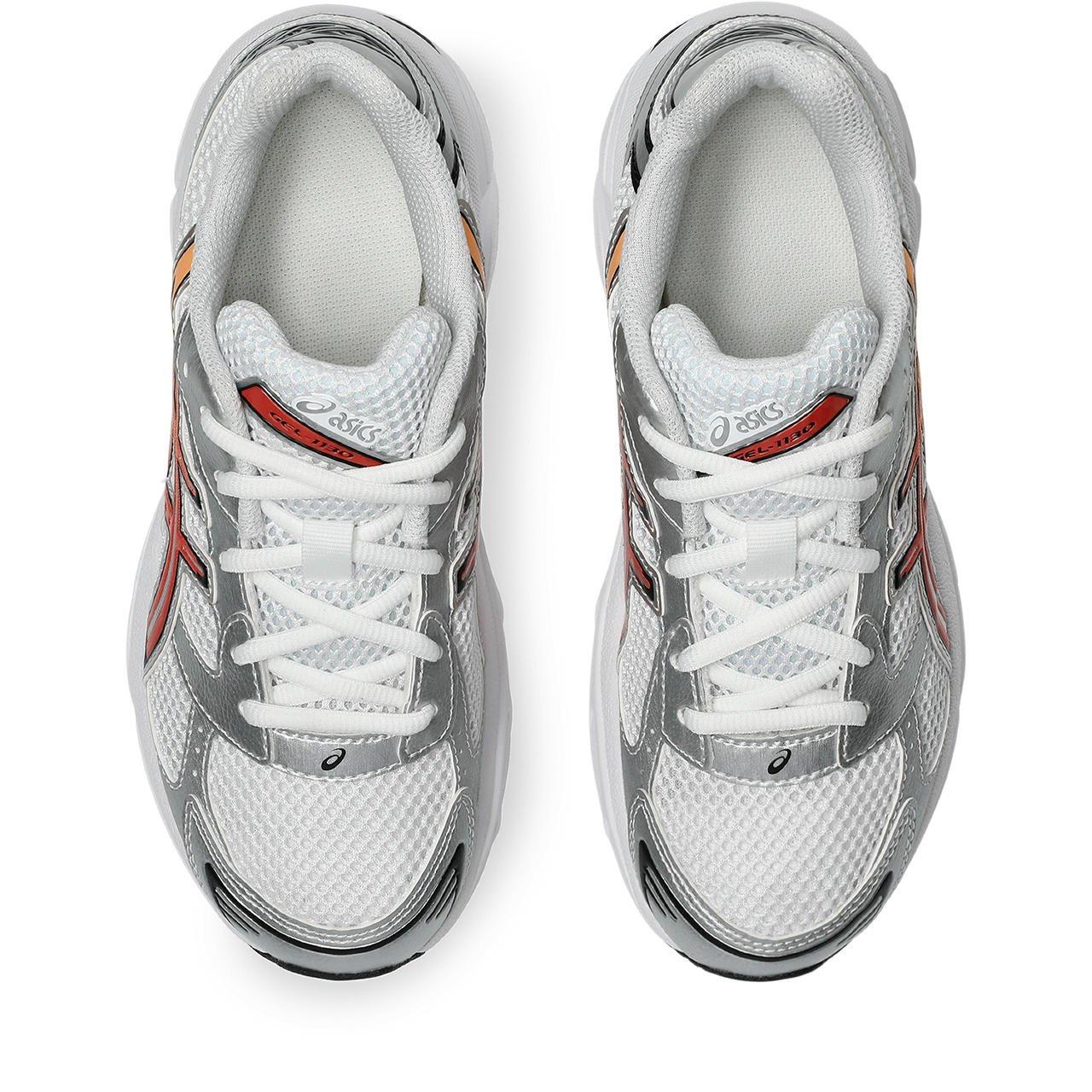 ASICS GEL-1130 "White/Red/Orange" Preschool Boys' Shoe - WHITE/RED/ORANGE Thumbnail View 7