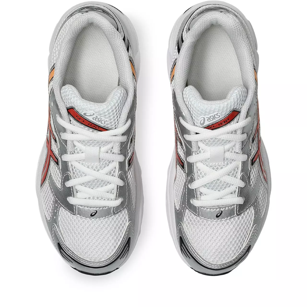 ASICS GEL-1130 "White/Red/Orange" Preschool Boys' Shoe - WHITE/RED/ORANGE