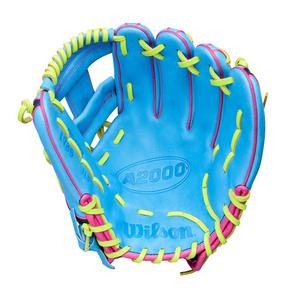 Wilson A2000 1786 11.5&rdquo; Infield Baseball Glove 2026 - Sky Blue/Navy/Optic Yellow
