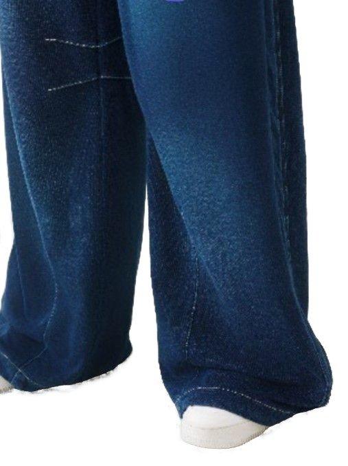True Religion Women's Washed Indigo Barrel Pants - DENIM Thumbnail View 7