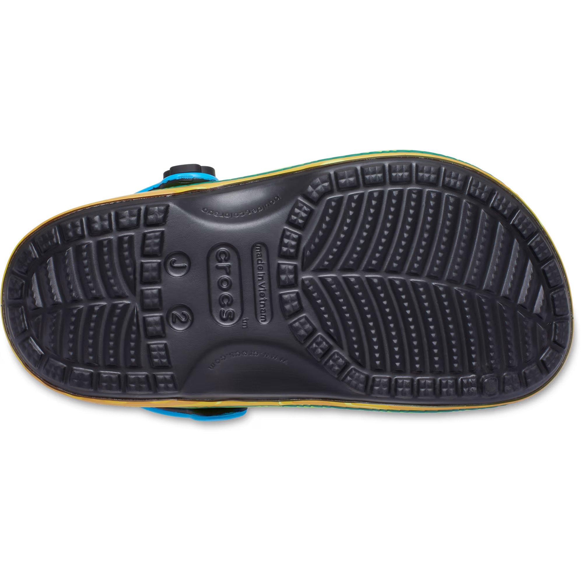 Crocs x Super Mario Classic Grade School Kids' Clog - BLUE Thumbnail View 7