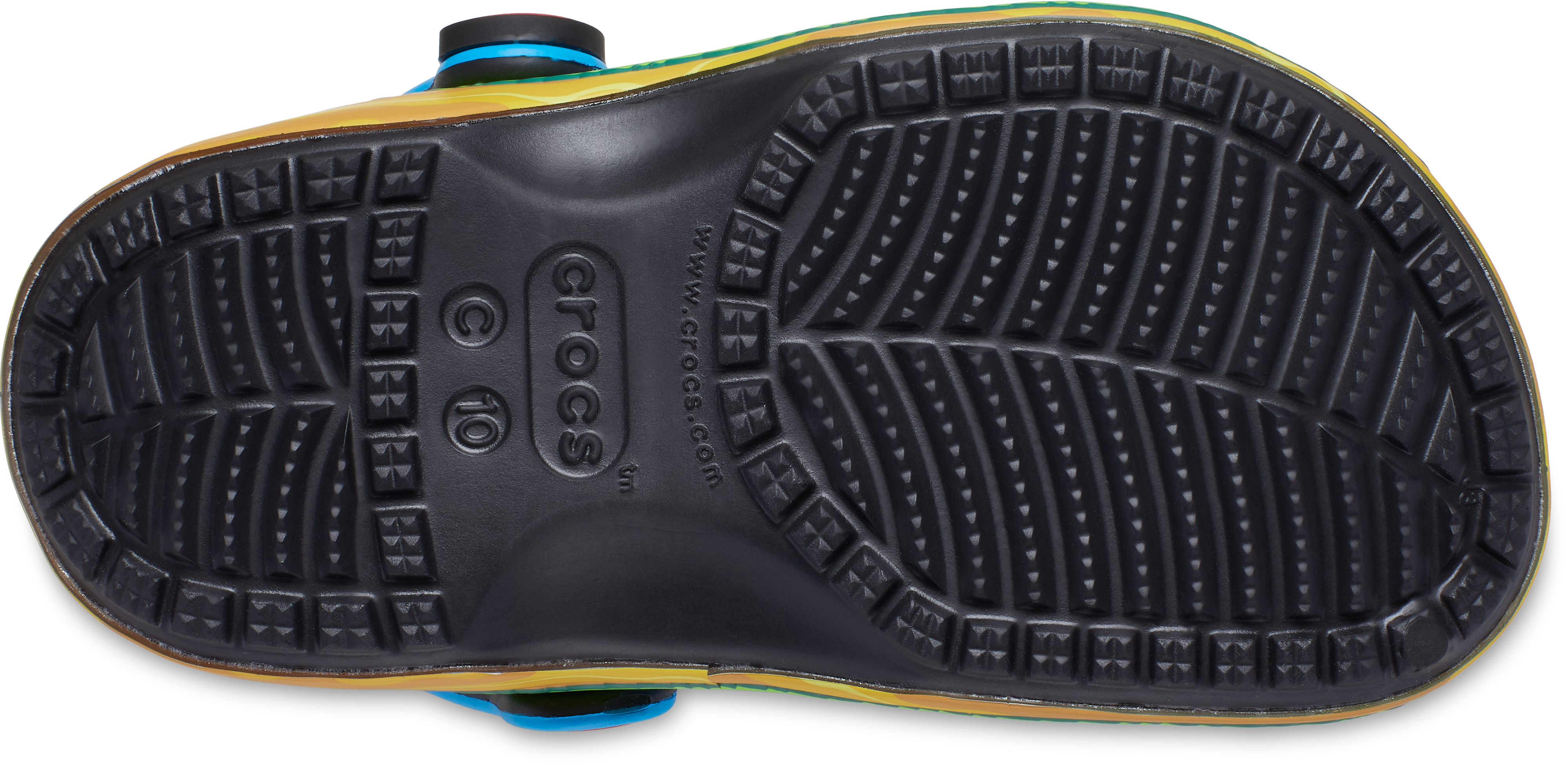 Crocs x Super Mario Classic Toddler Kids' Clog - BLUE Thumbnail View 7