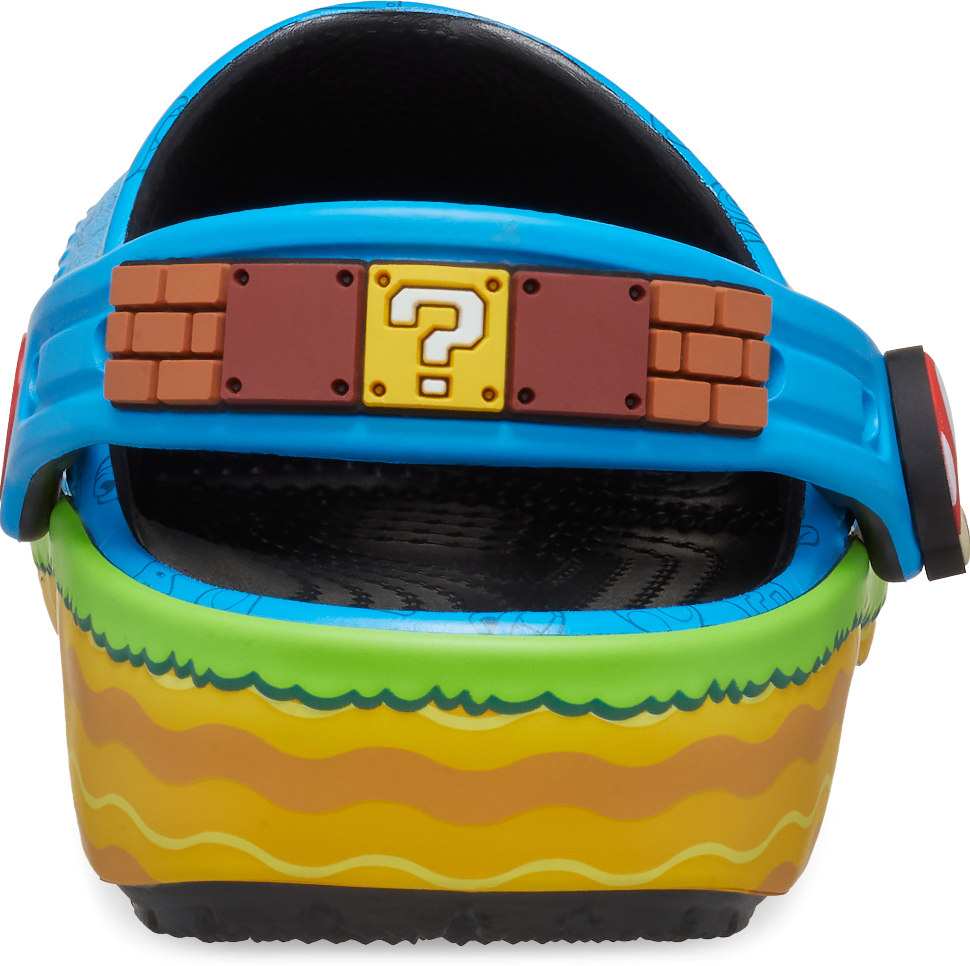Crocs x Super Mario Classic Toddler Kids' Clog - BLUE Thumbnail View 8