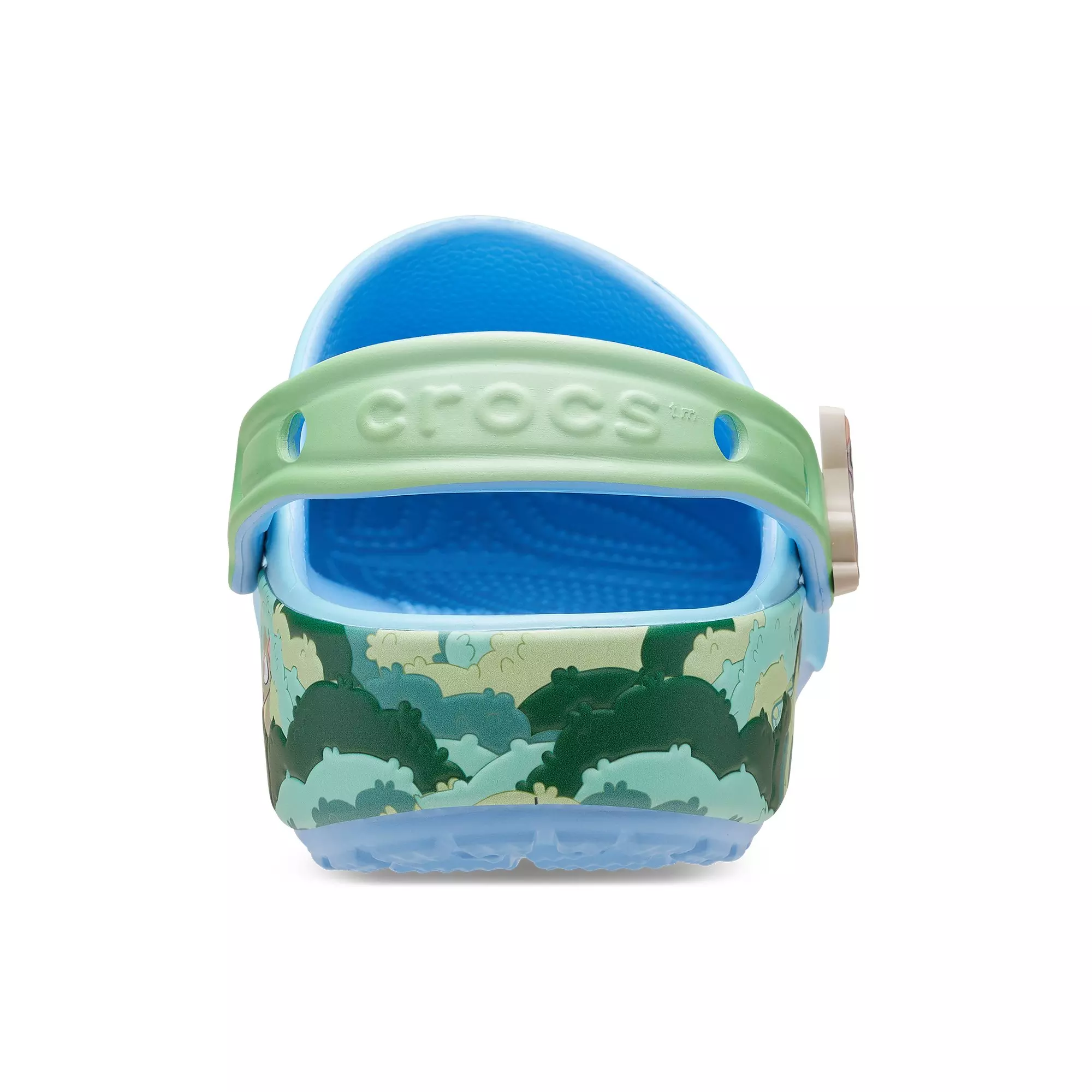 Crocs Bluey Best Buddies Toddler Kids' Classic Clog - BLUE/GREEN