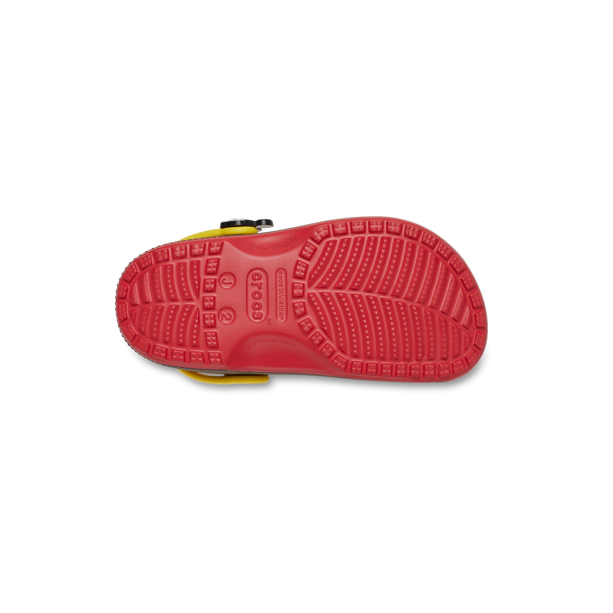 Crocs x Disney Mickey Mouse Toddler Kids' Clog - BLACK/RED/YELLOW Thumbnail View 8