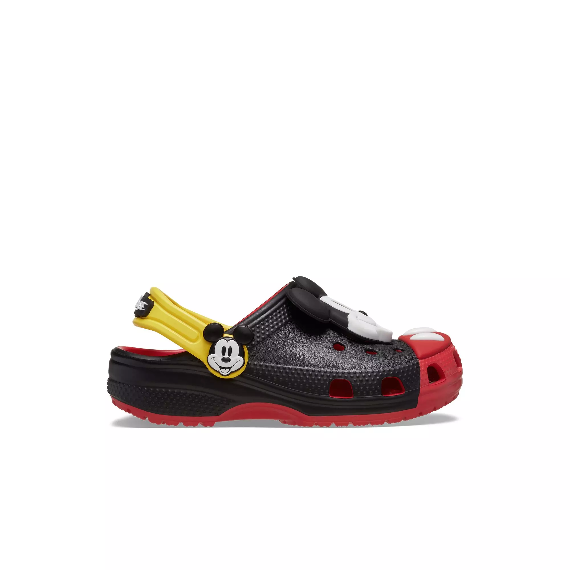 Crocs x Disney Mickey Mouse Toddler Kids' Clog - BLACK/RED/YELLOW