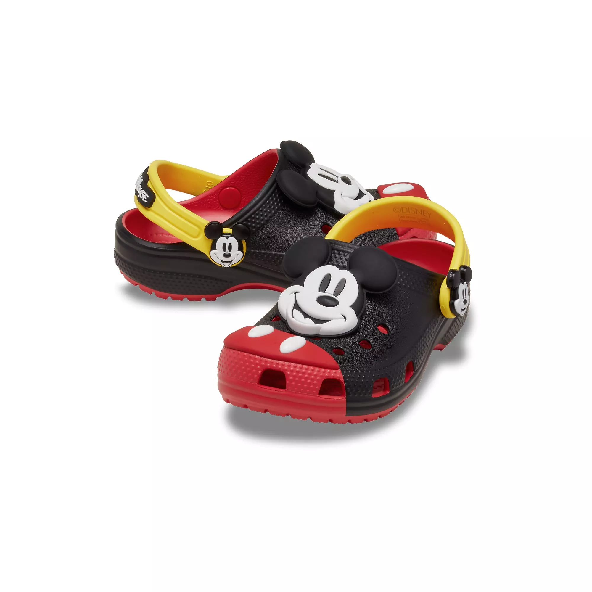 Crocs x Disney Mickey Mouse Toddler Kids' Clog - BLACK/RED/YELLOW