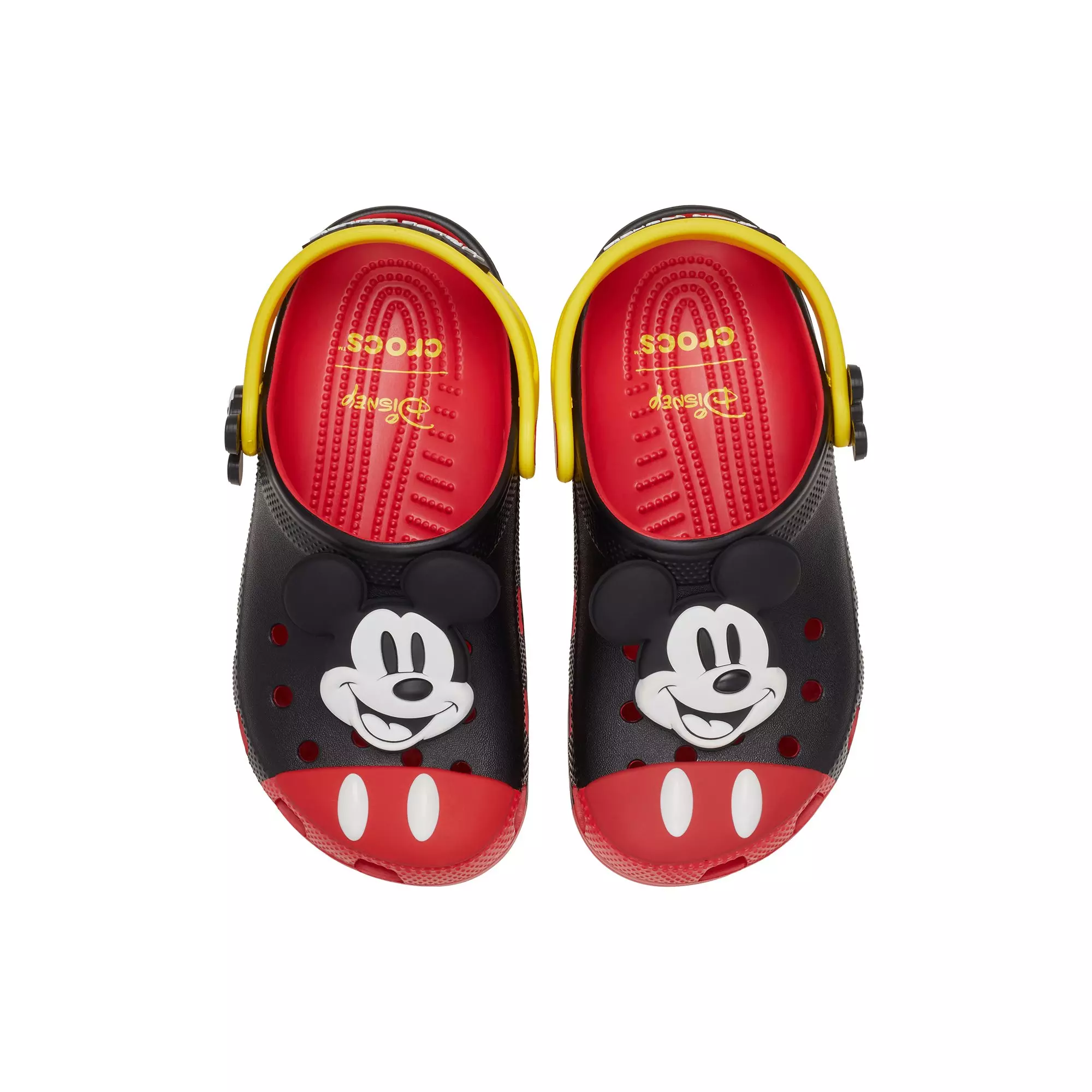 Crocs x Disney Mickey Mouse Toddler Kids' Clog - BLACK/RED/YELLOW