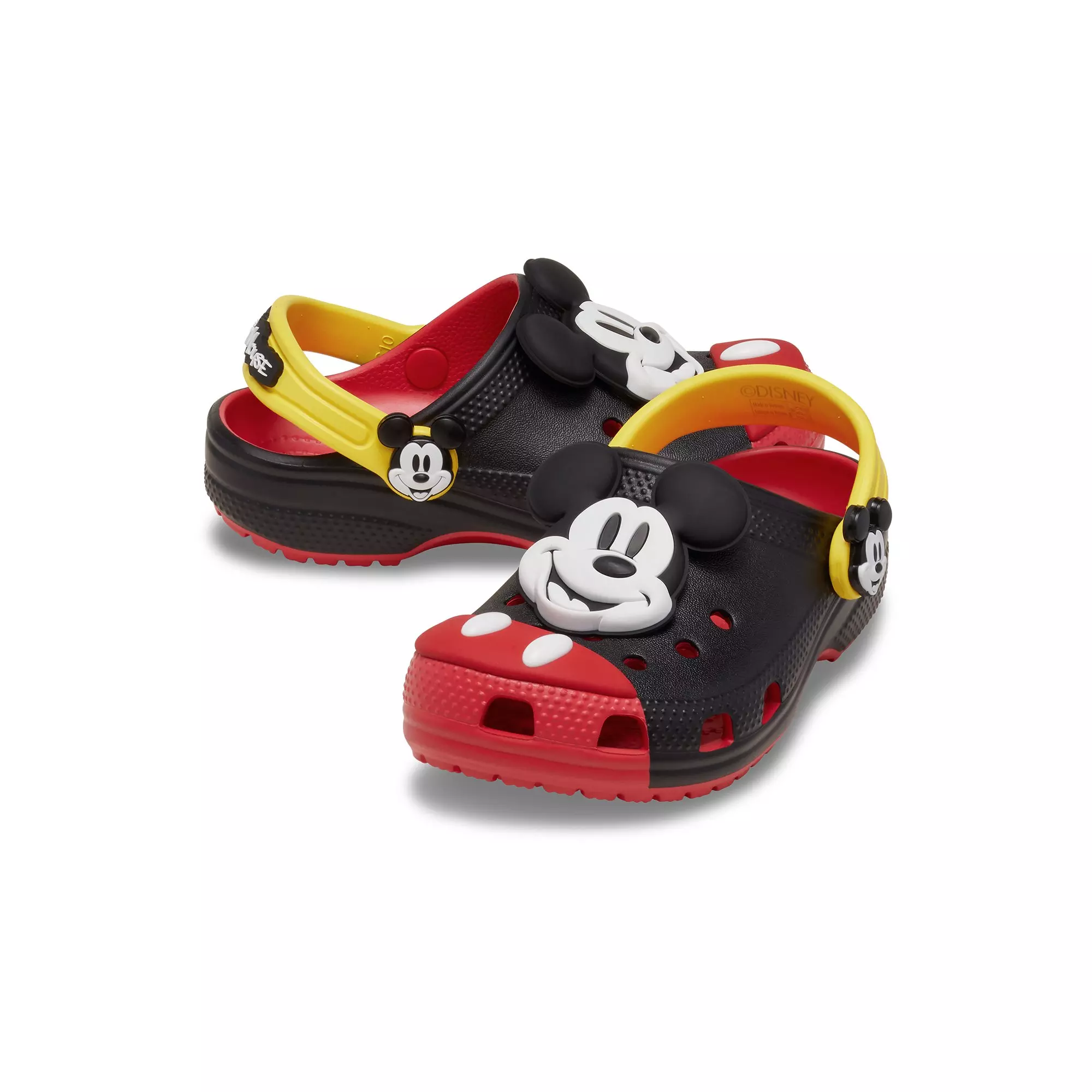 Crocs x Disney Mickey Mouse Preschool Kids' Clog - BLACK/RED/YELLOW