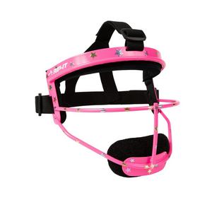 RIP-IT Girls' Starlight Defense Pro Softball Protective Mask-Pink