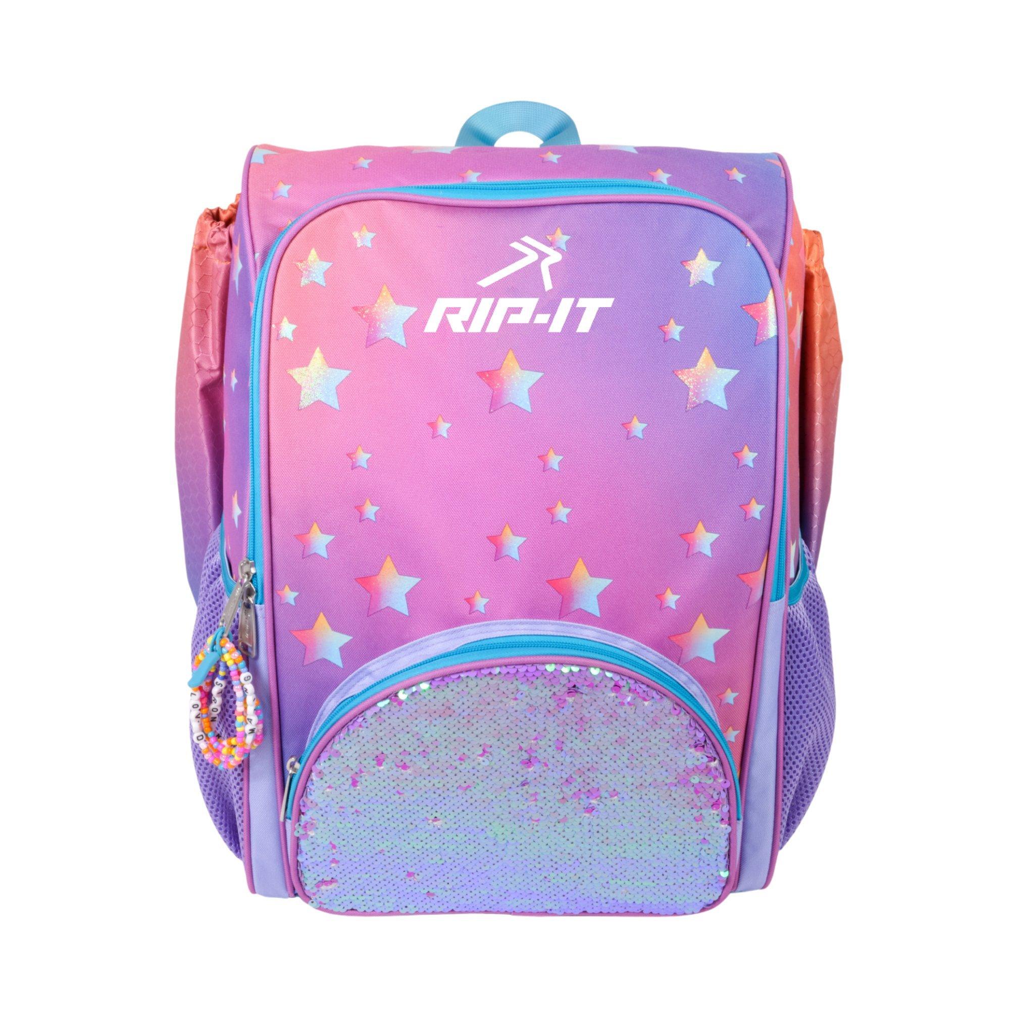 RIP-IT Girls' Play Ball Starlight Softball Backpack - Purple - PURPLE Thumbnail View 1