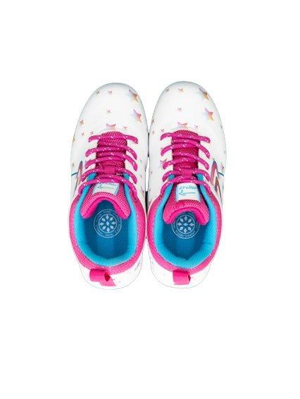 RIP-IT Starlight "White/Multi" Preschool Girls' Softball Cleat - WHITE/MULTI Thumbnail View 5