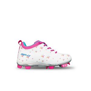 RIP-IT Starlight "White/Multi" Preschool Girls' Softball Cleat