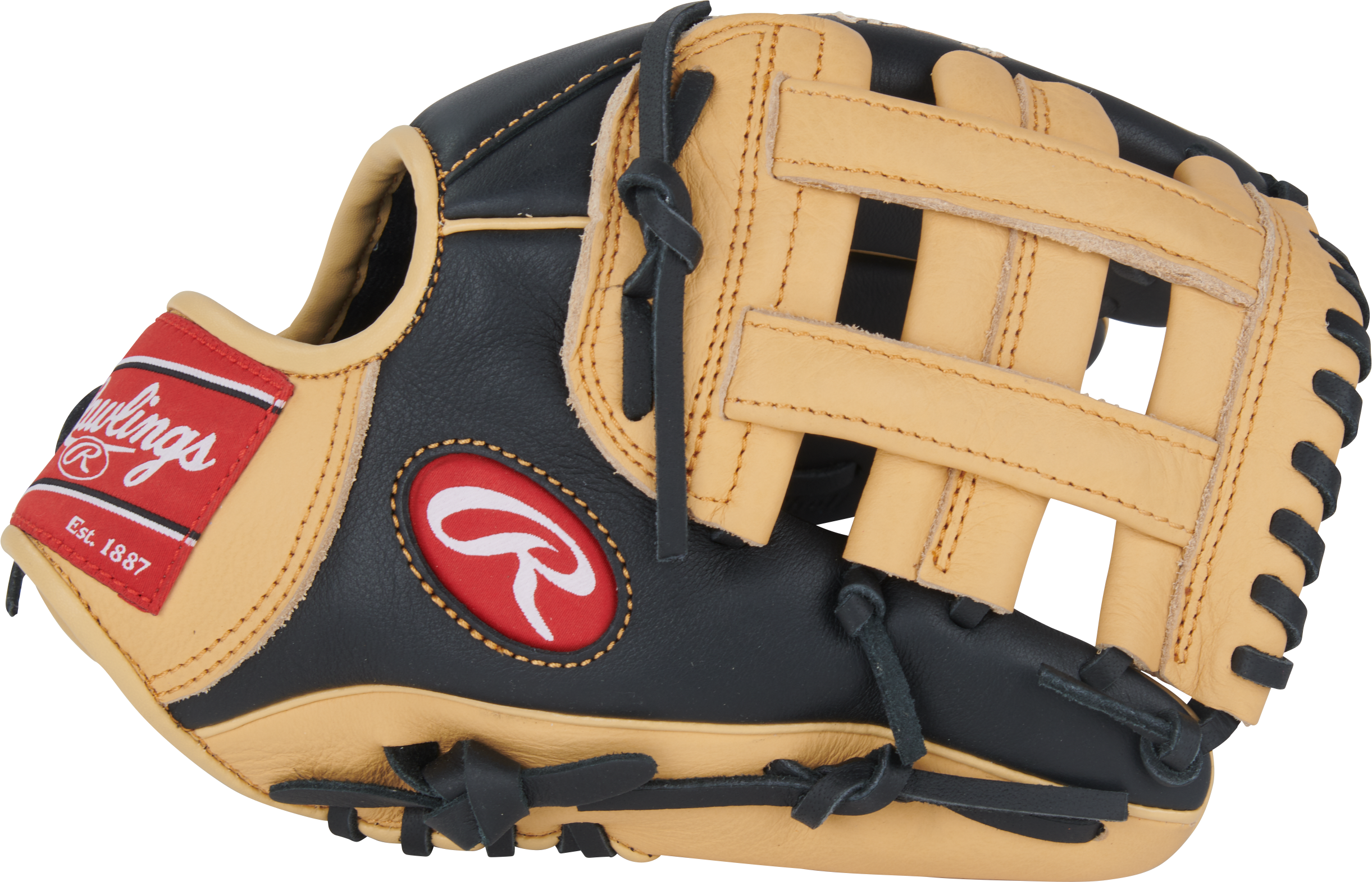 Rawlings Select Pro Series Fernando Tatis Jr. Youth 11" Baseball Glove - BLACK/TAN Thumbnail View 4