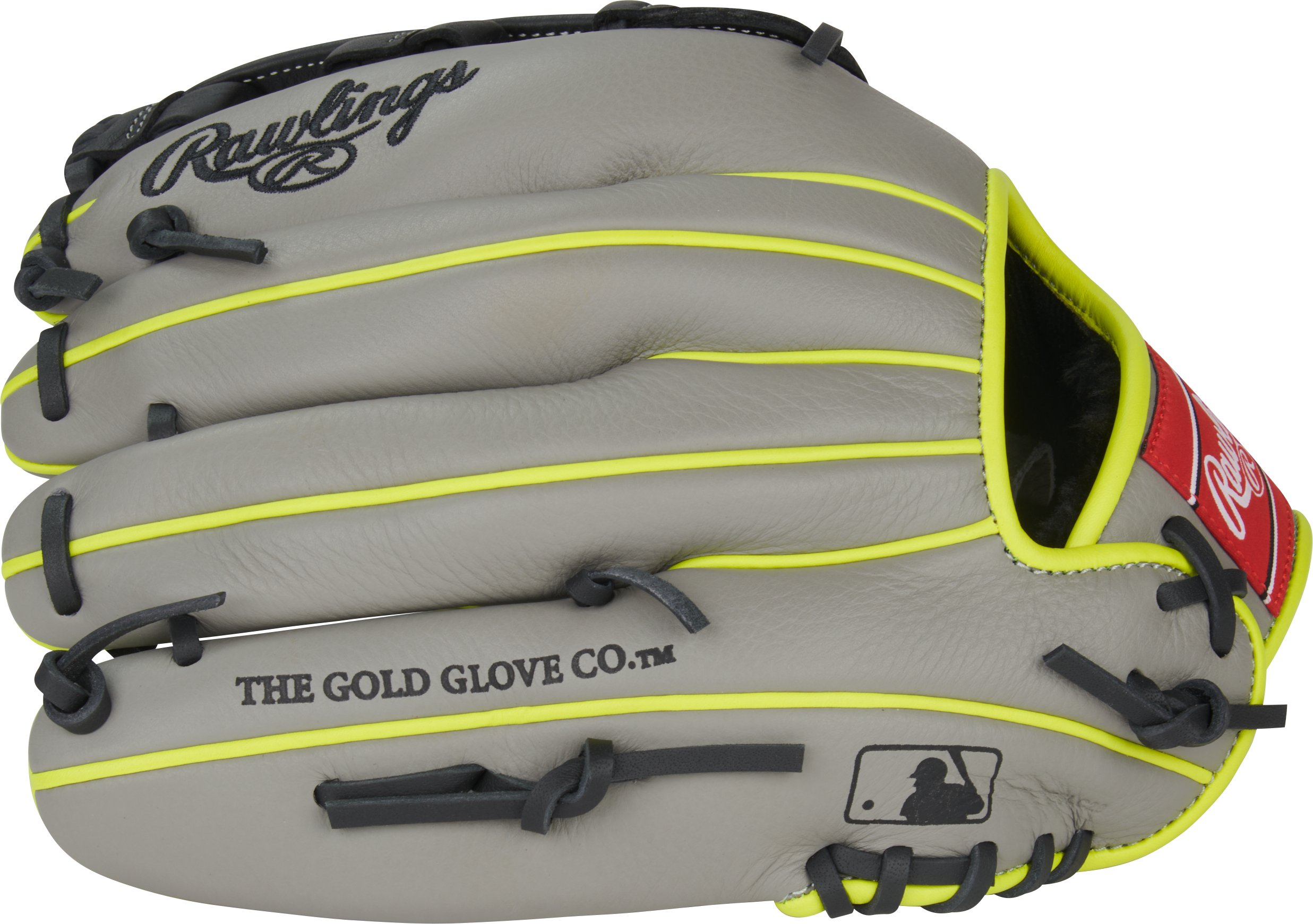 Rawlings Select Pro Lite Series Aaron Judge Youth 12" Baseball Fielders Glove - GREY/BLACK Thumbnail View 3