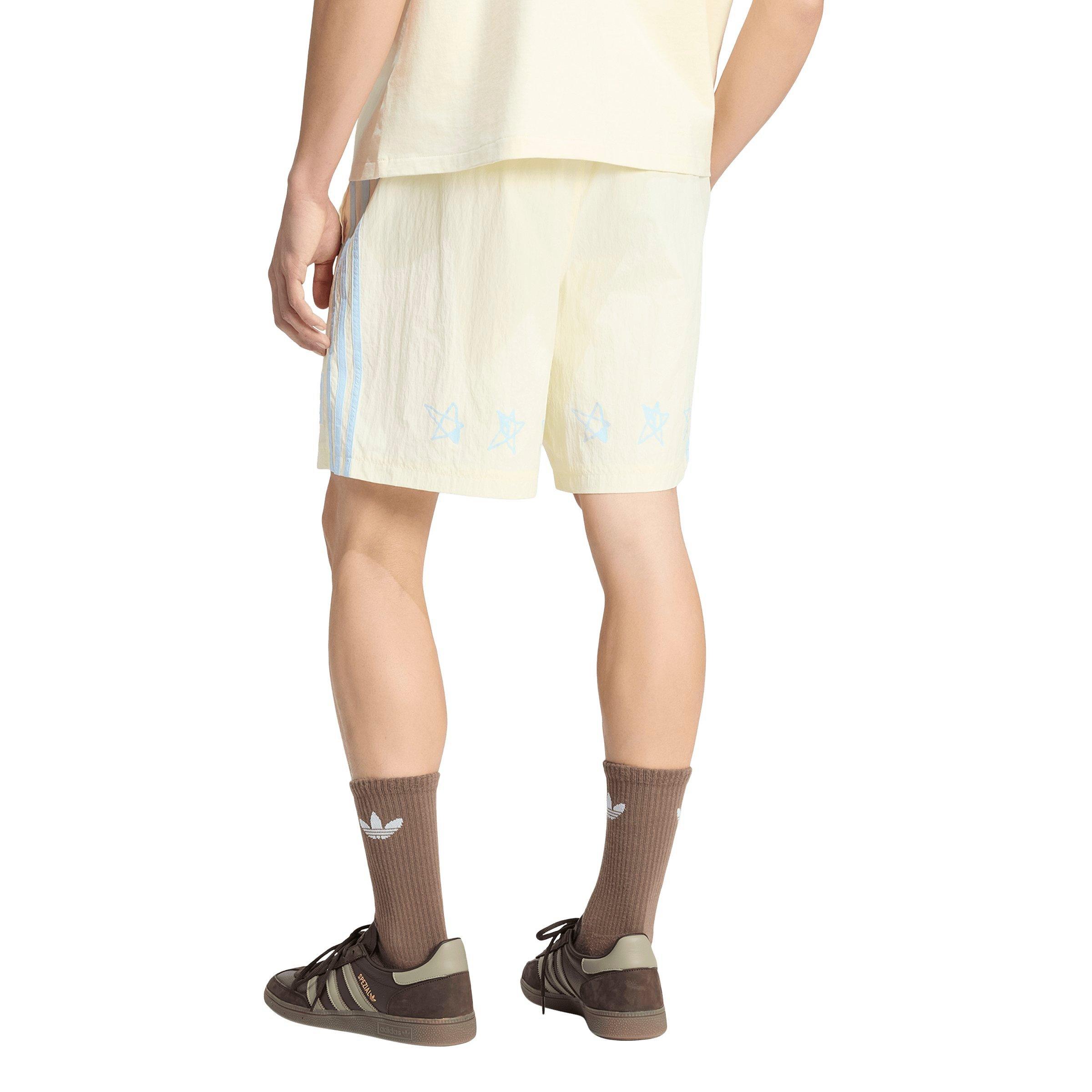 adidas Originals Men's One World Graphic Shorts - CREAM Thumbnail View 2