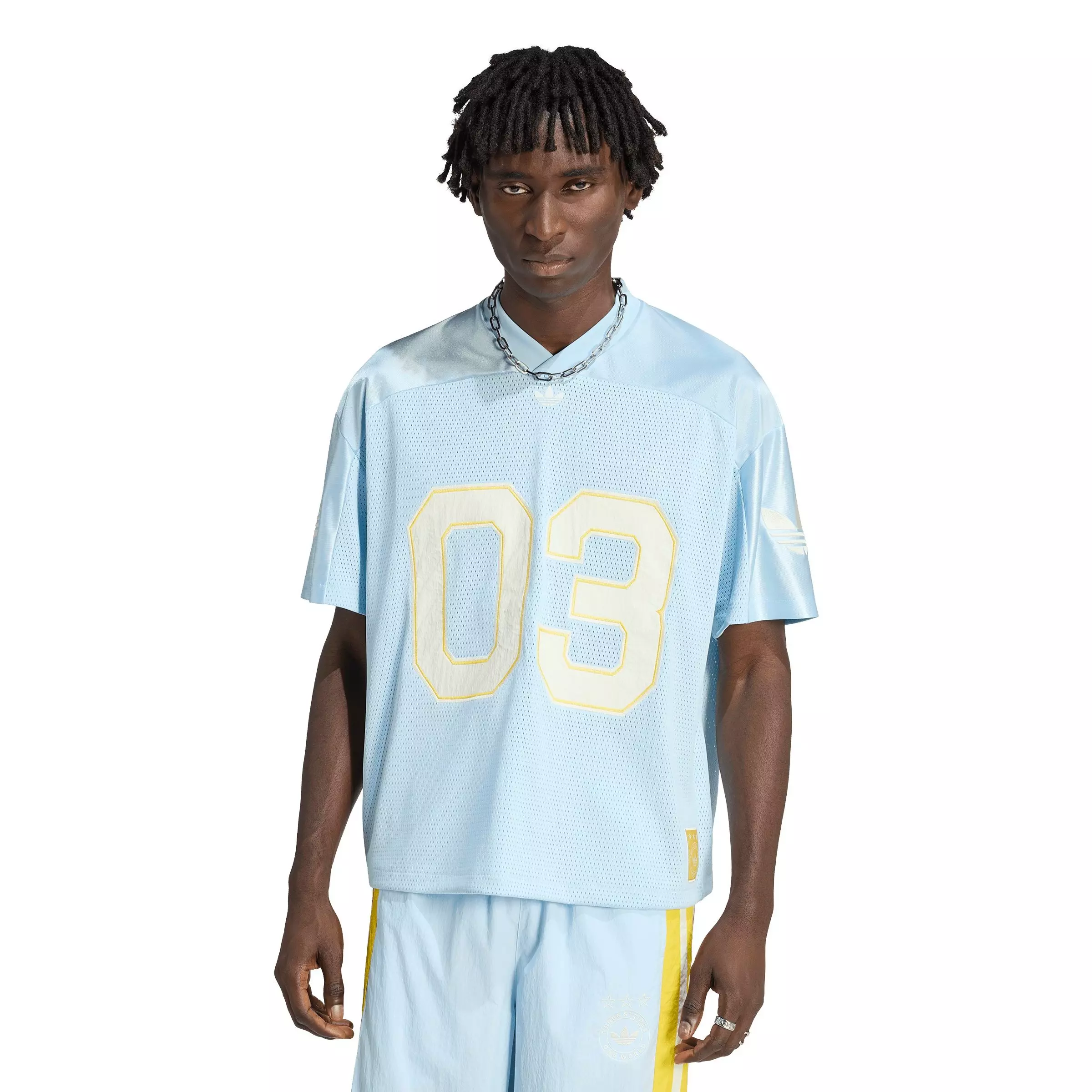 adidas Originals Men's Football Jersey - BLUE