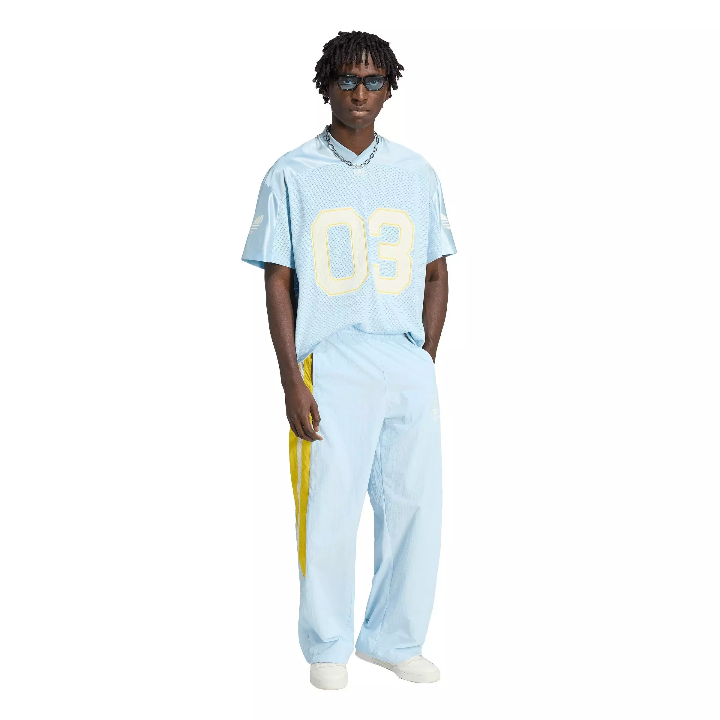 adidas Originals Men's Football Jersey - BLUE