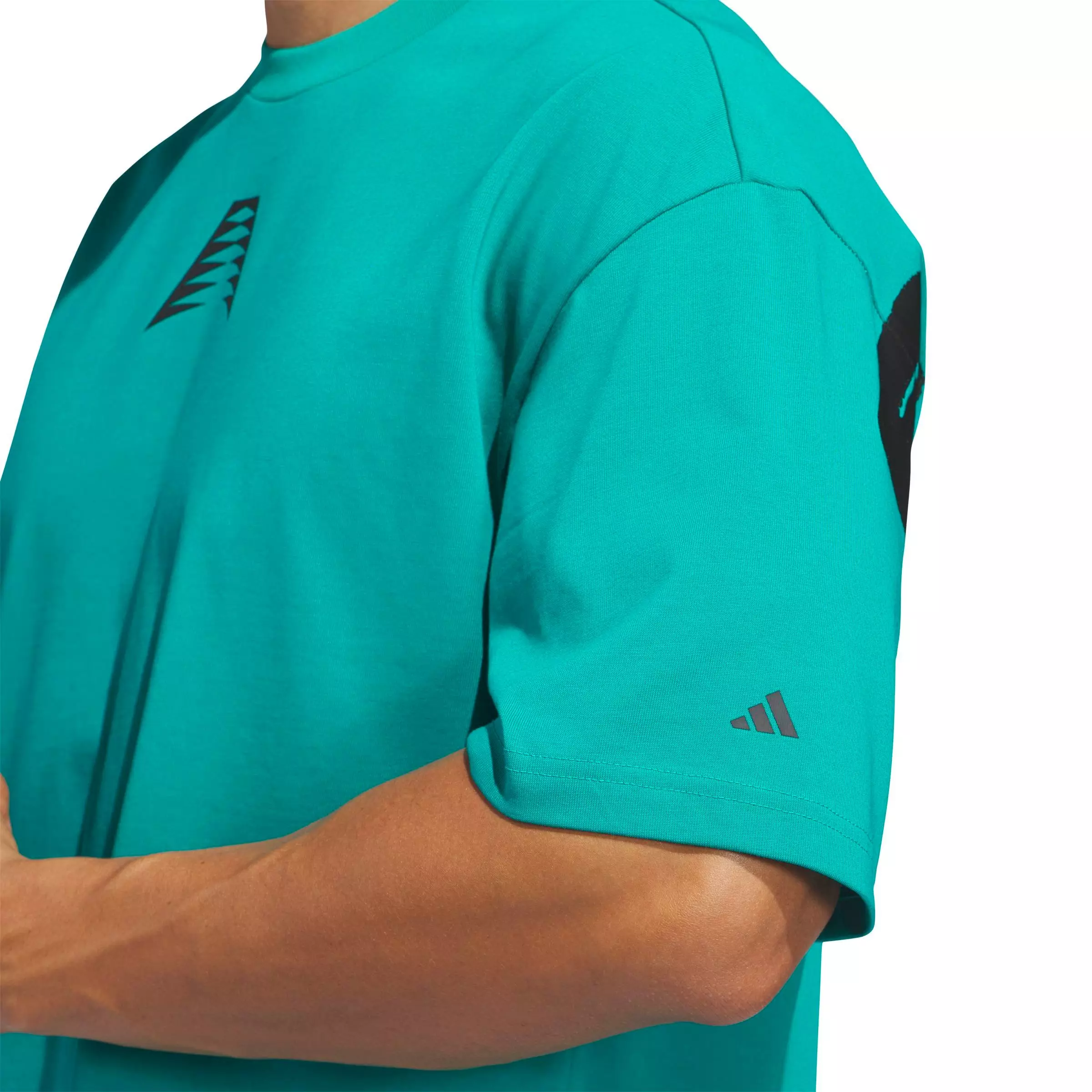 adidas Men's Anthony Edwards Believe That Tee - Green - GREEN