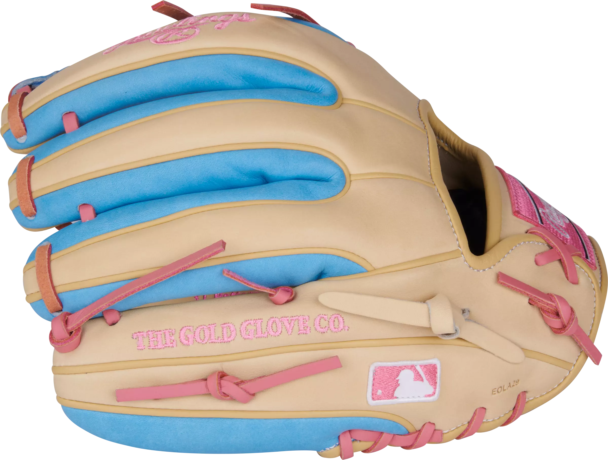 Rawlings Heart of the Hide Series 11.5" Baseball Fielders Glove - LT BLUE/BEIGE