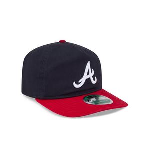 New Era Atlanta Braves 9TWENTY On Field Adjustable Hat-Navy/Red