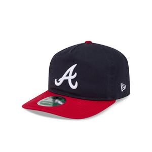 New Era Atlanta Braves 9TWENTY On Field Adjustable Hat-Navy/Red