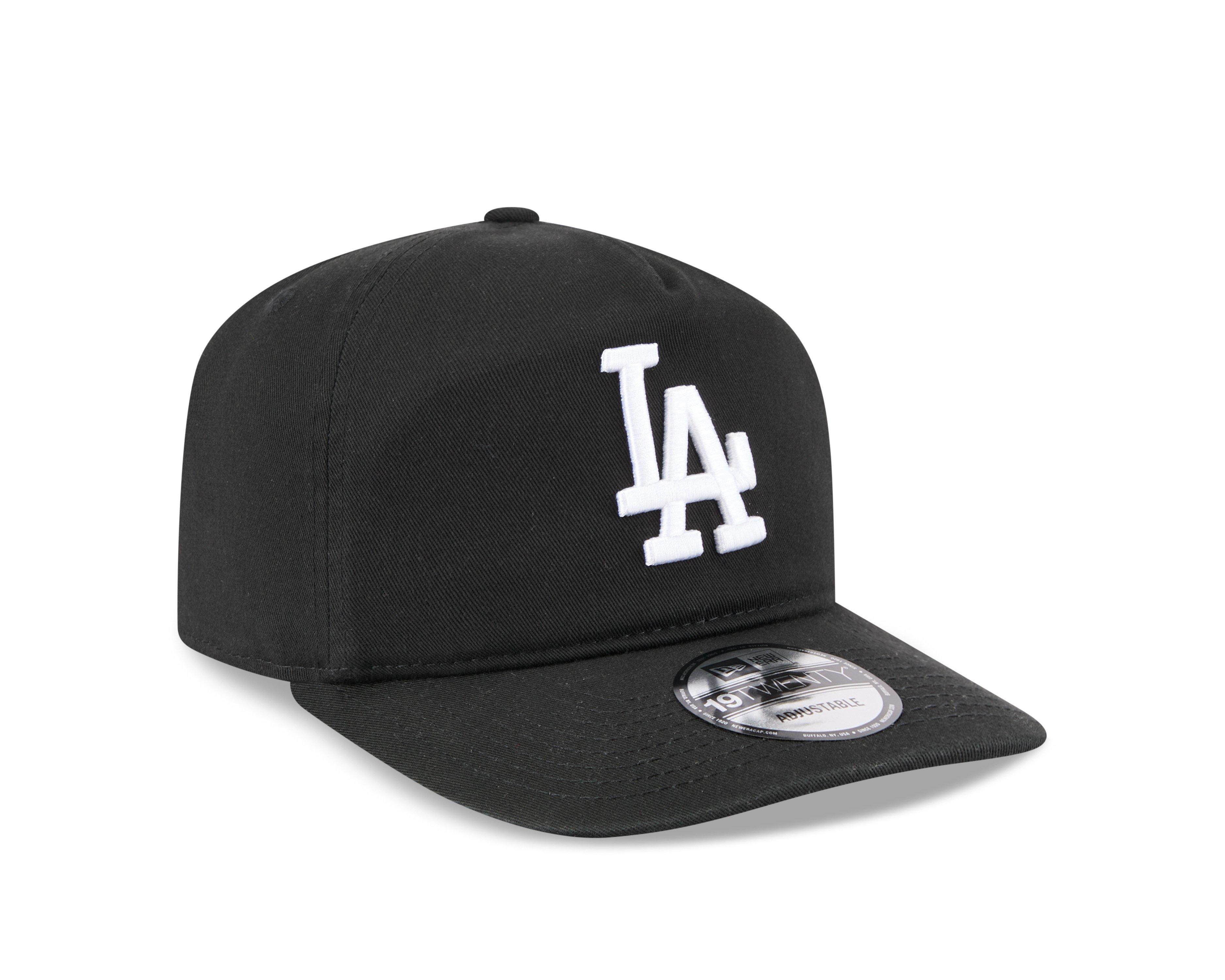 New Era Los Angeles Dodgers 9TWENTY On Field Adjustable Hat - Black/White - BLACK Thumbnail View 2