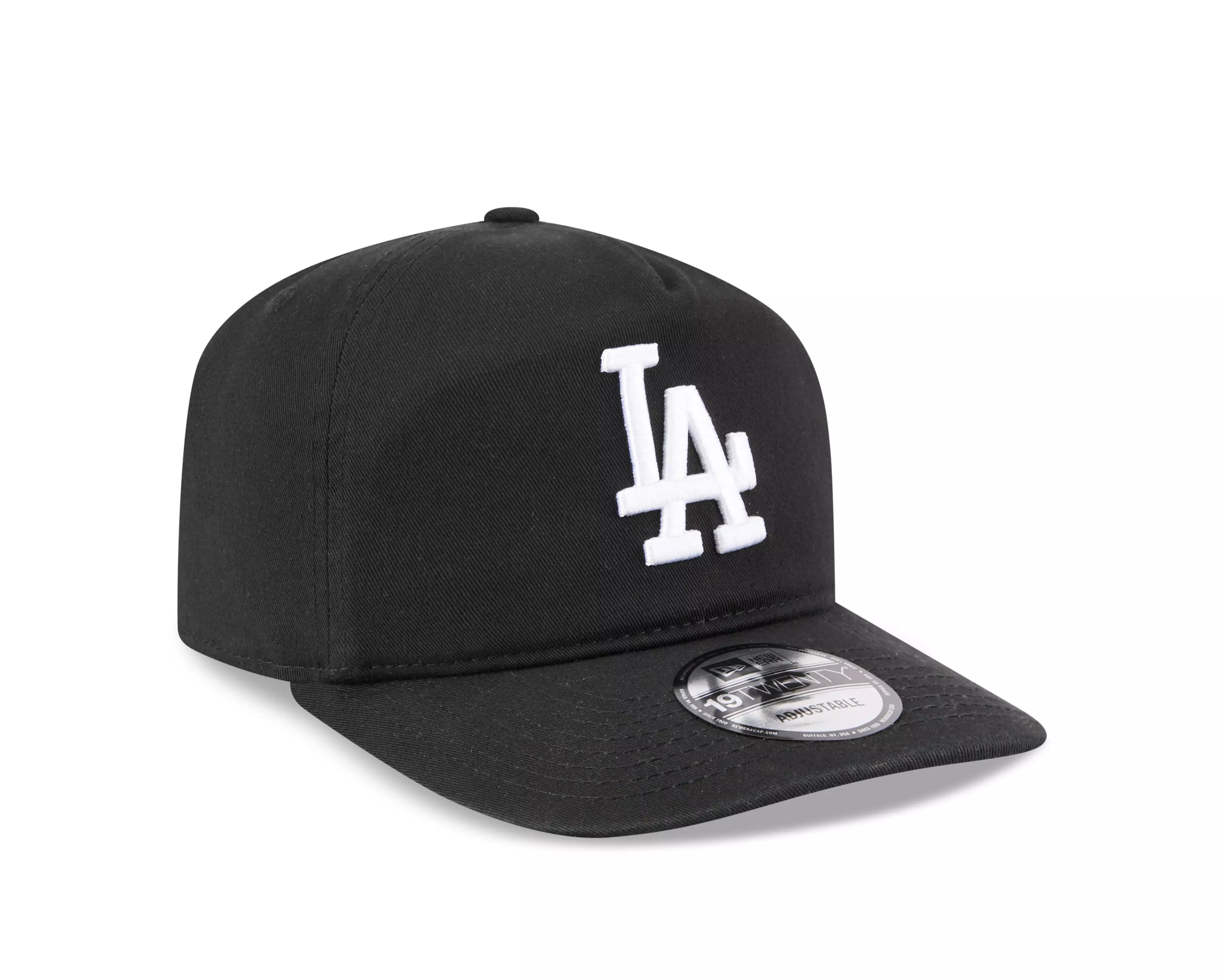 New Era Los Angeles Dodgers 9TWENTY On Field Adjustable Hat - Black/White - BLACK