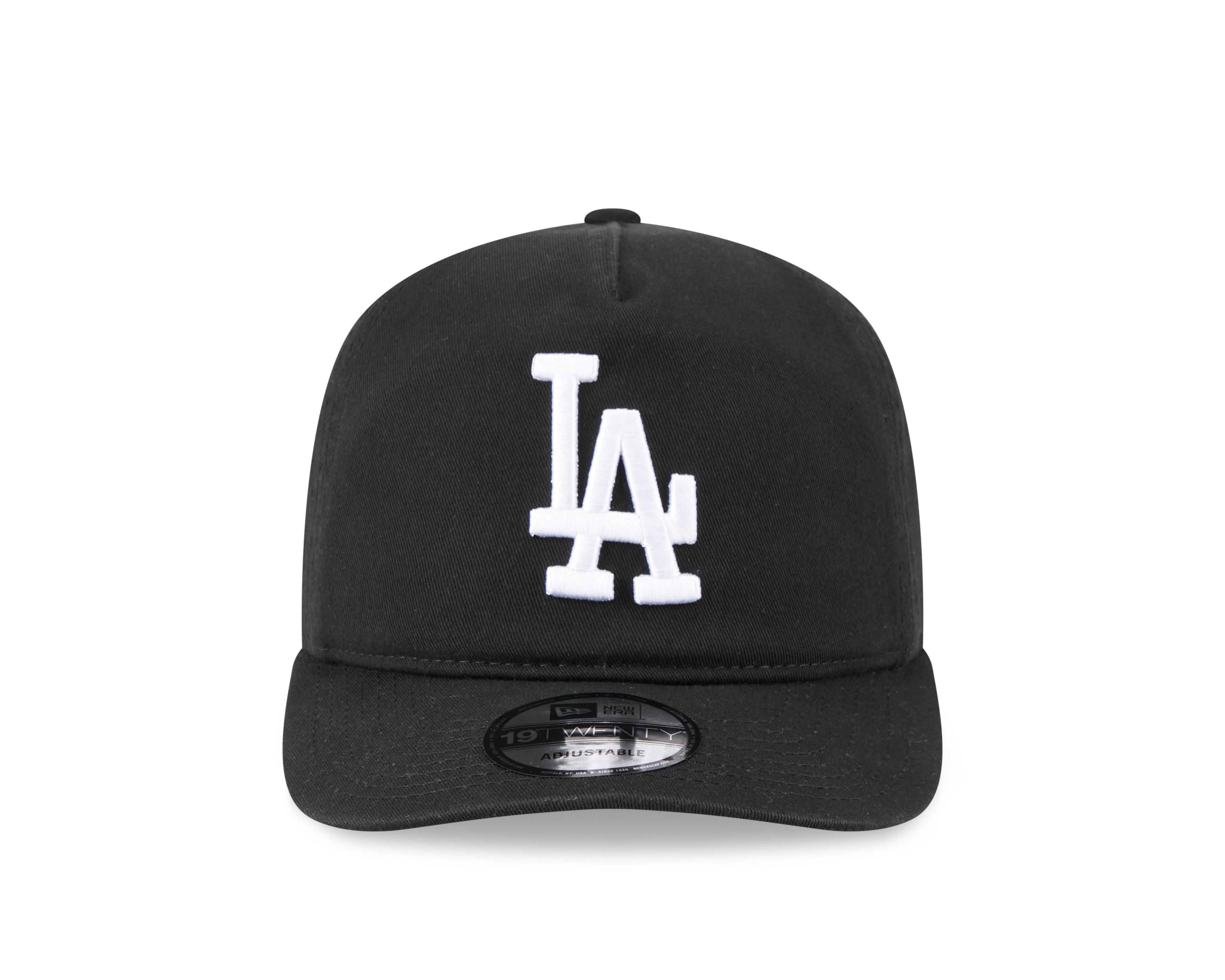 New Era Los Angeles Dodgers 9TWENTY On Field Adjustable Hat - Black/White - BLACK Thumbnail View 3