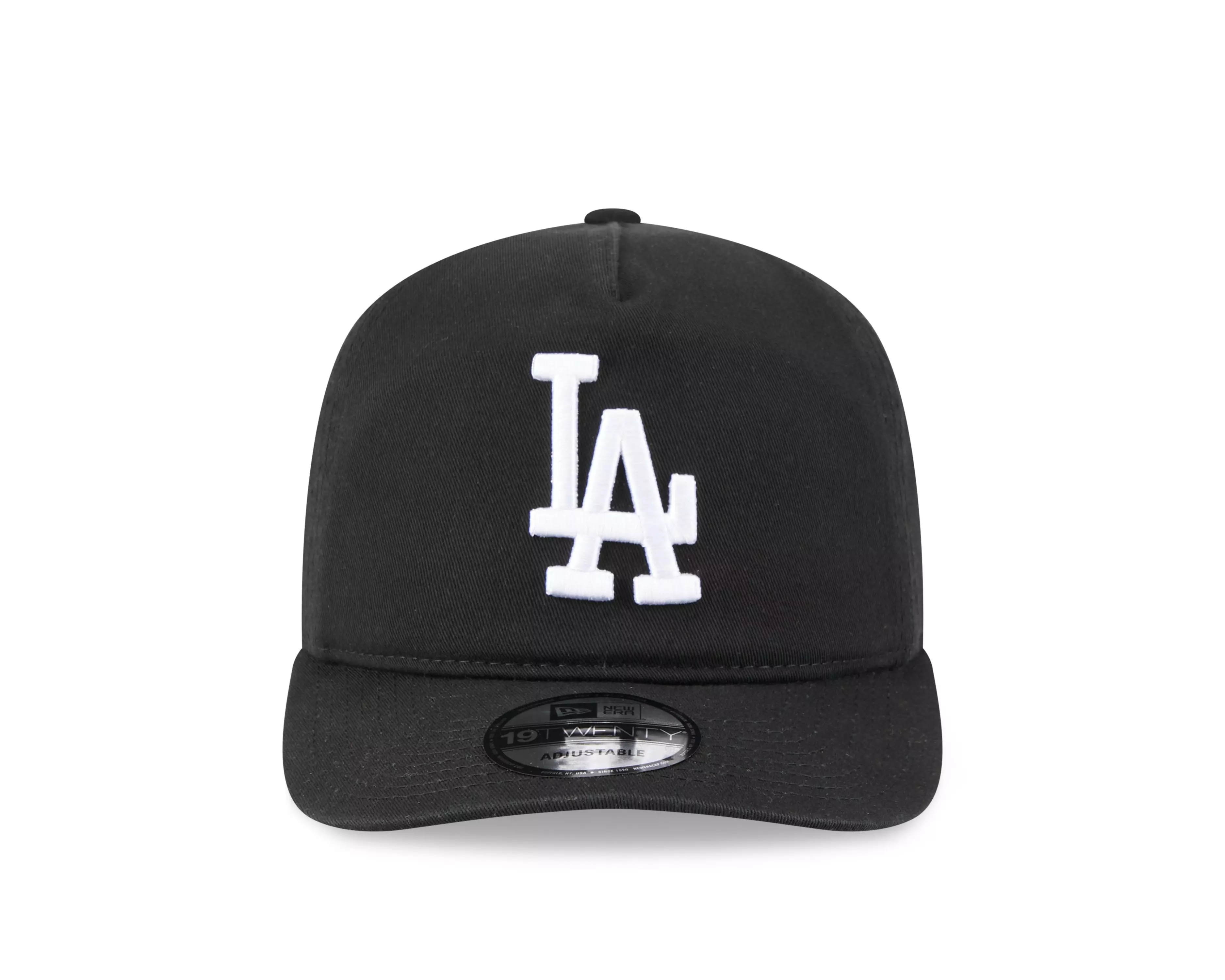 New Era Los Angeles Dodgers 9TWENTY On Field Adjustable Hat - Black/White - BLACK
