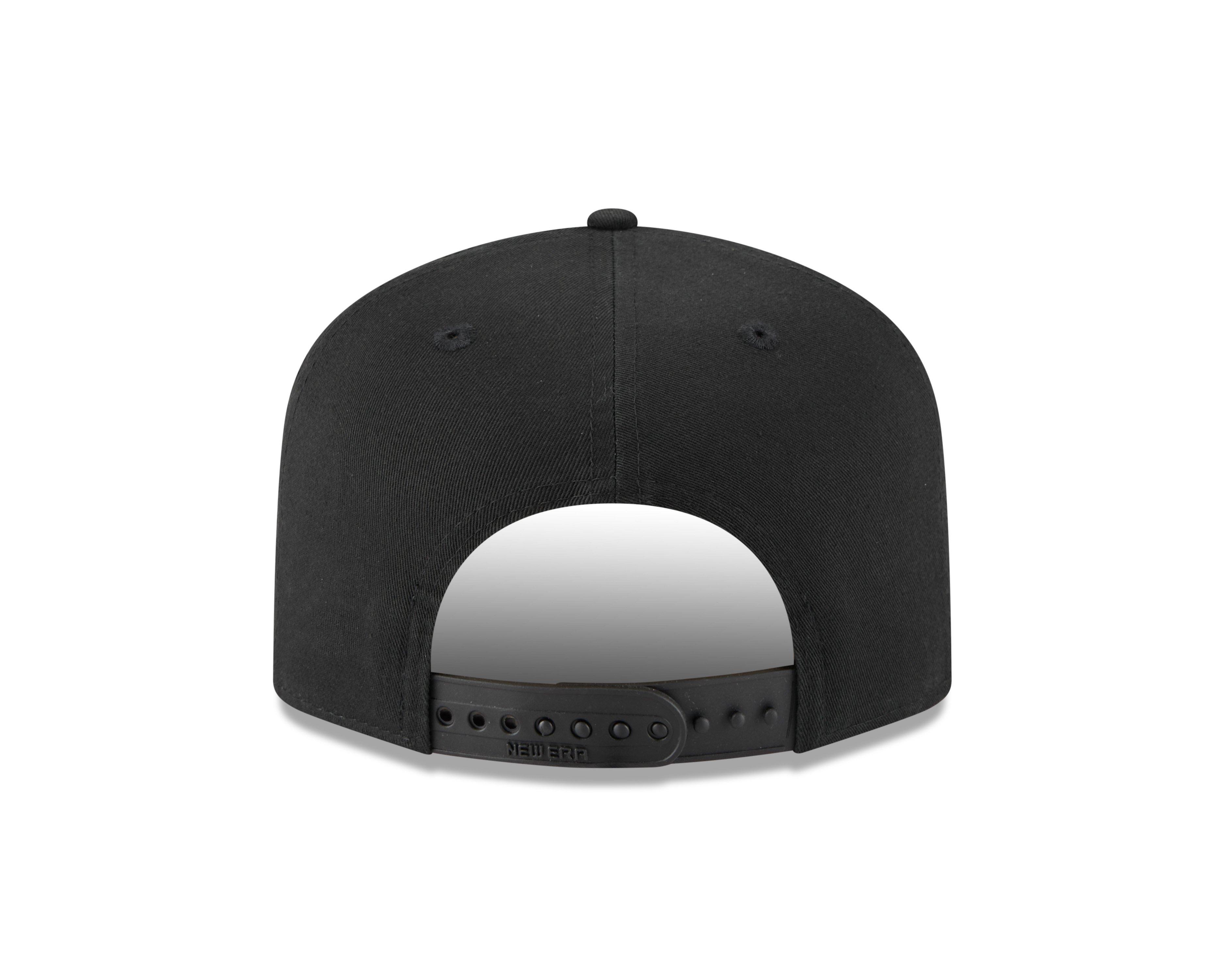 New Era Los Angeles Dodgers 9TWENTY On Field Adjustable Hat - Black/White - BLACK Thumbnail View 4