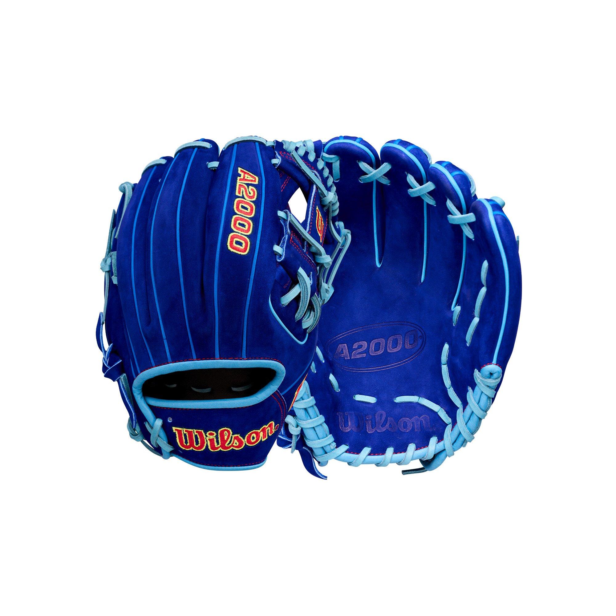 Wilson Big League Chew Big Rally Blue Raspberry A2000 1786 11.5&rdquo; Infield Baseball Glove 2026 - BLUE/LT BLUE Thumbnail View 8