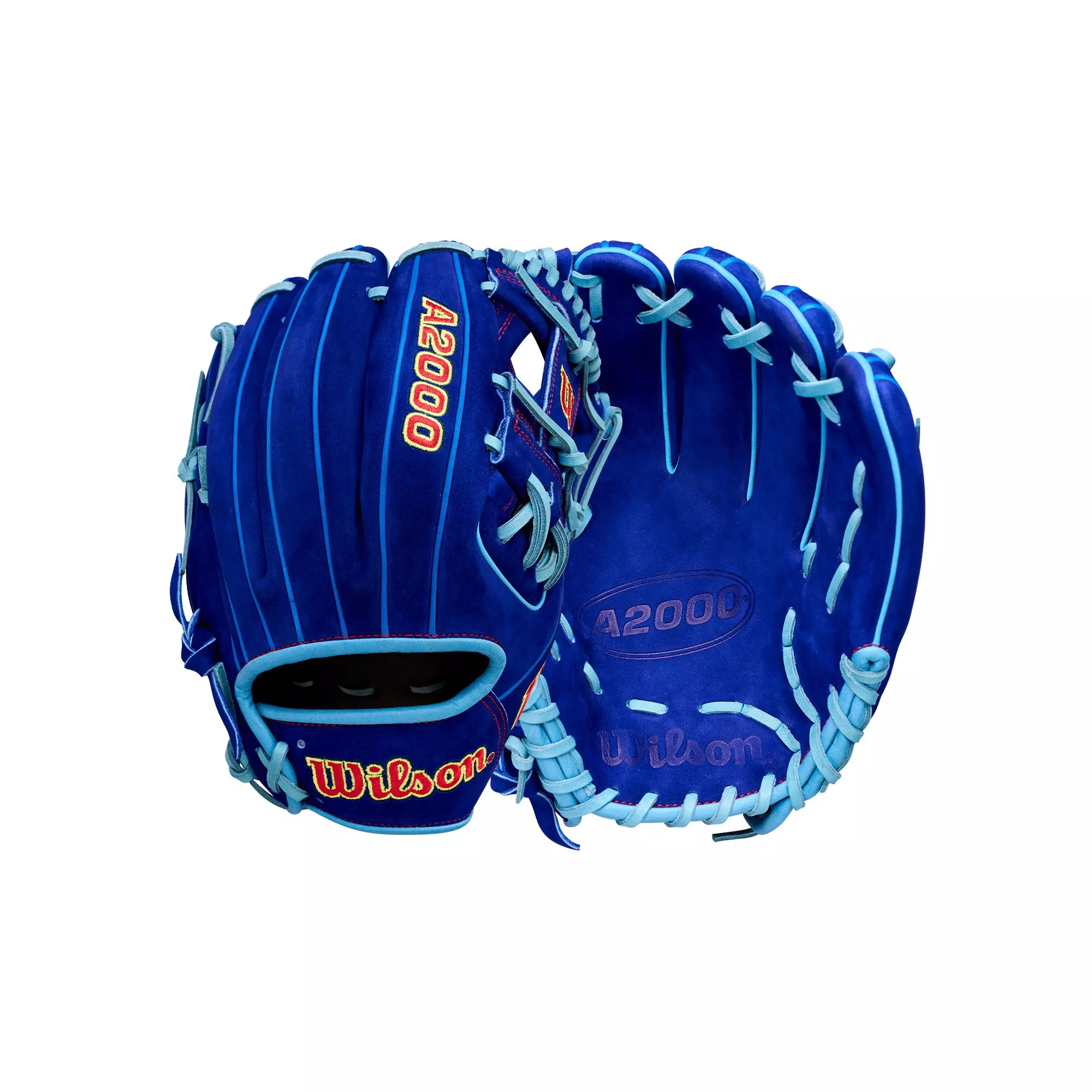Wilson Big League Chew Big Rally Blue Raspberry A2000 1786 11.5&rdquo; Infield Baseball Glove 2026 - BLUE/LT BLUE