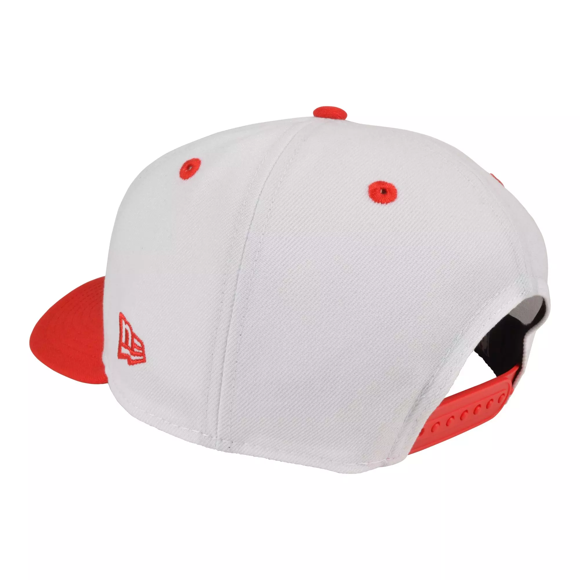 New Era Chicago Bulls 9FIFTY A-Frame Snapback Hat - White/Red - WHITE/RED
