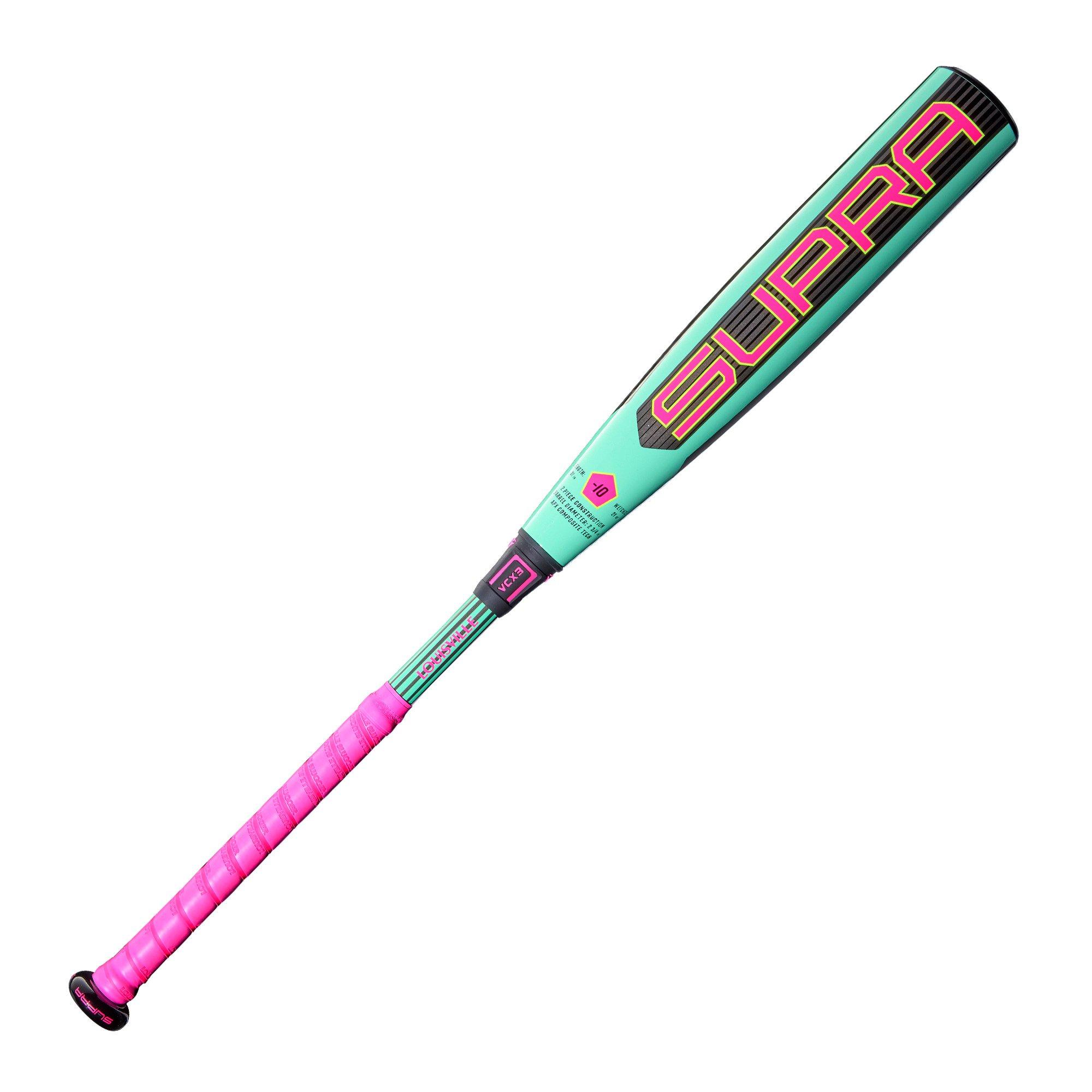 Louisville Slugger Supra USSSA Baseball Bat 2026 (-10) - TEAL/BLACK Thumbnail View 2
