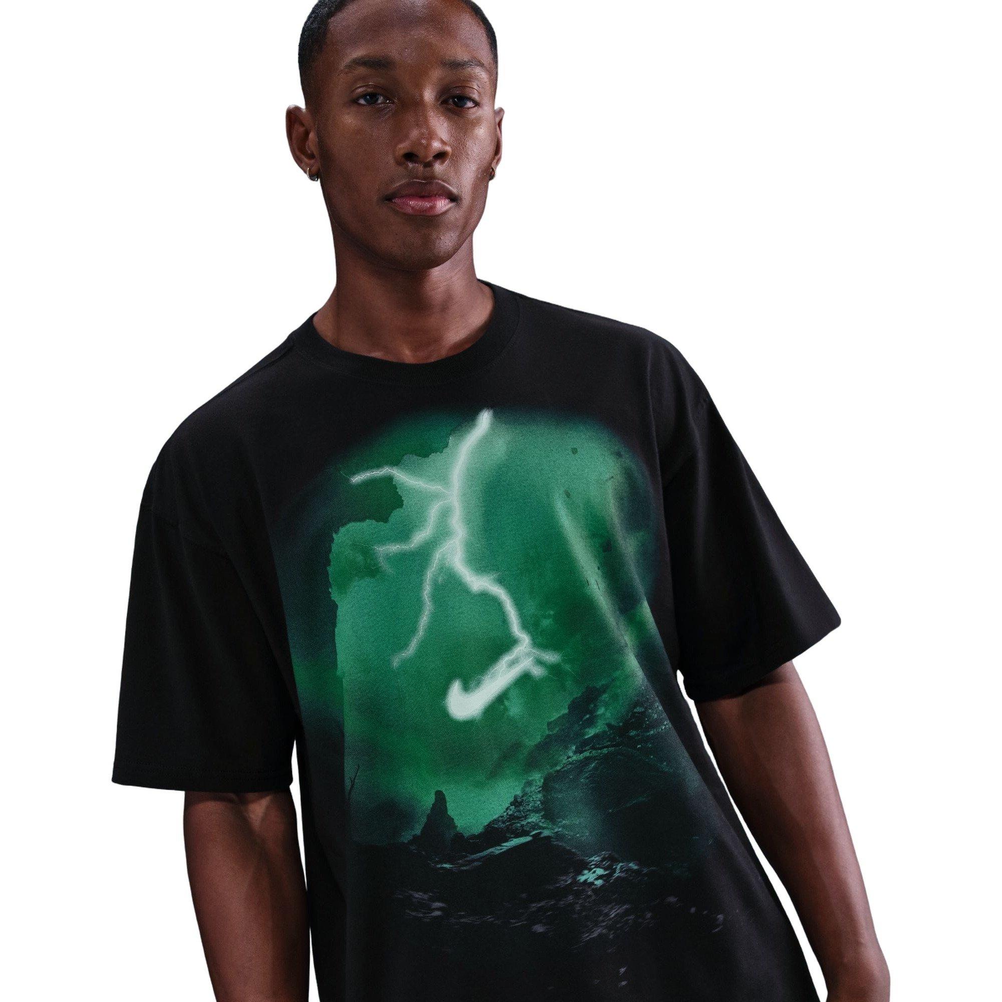 Nike Men's Sportswear Max90 Tee - BLACK Thumbnail View 3