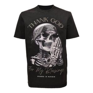 Streetz Iz Watchin Men's Thank God For My Blessings Tee - Black