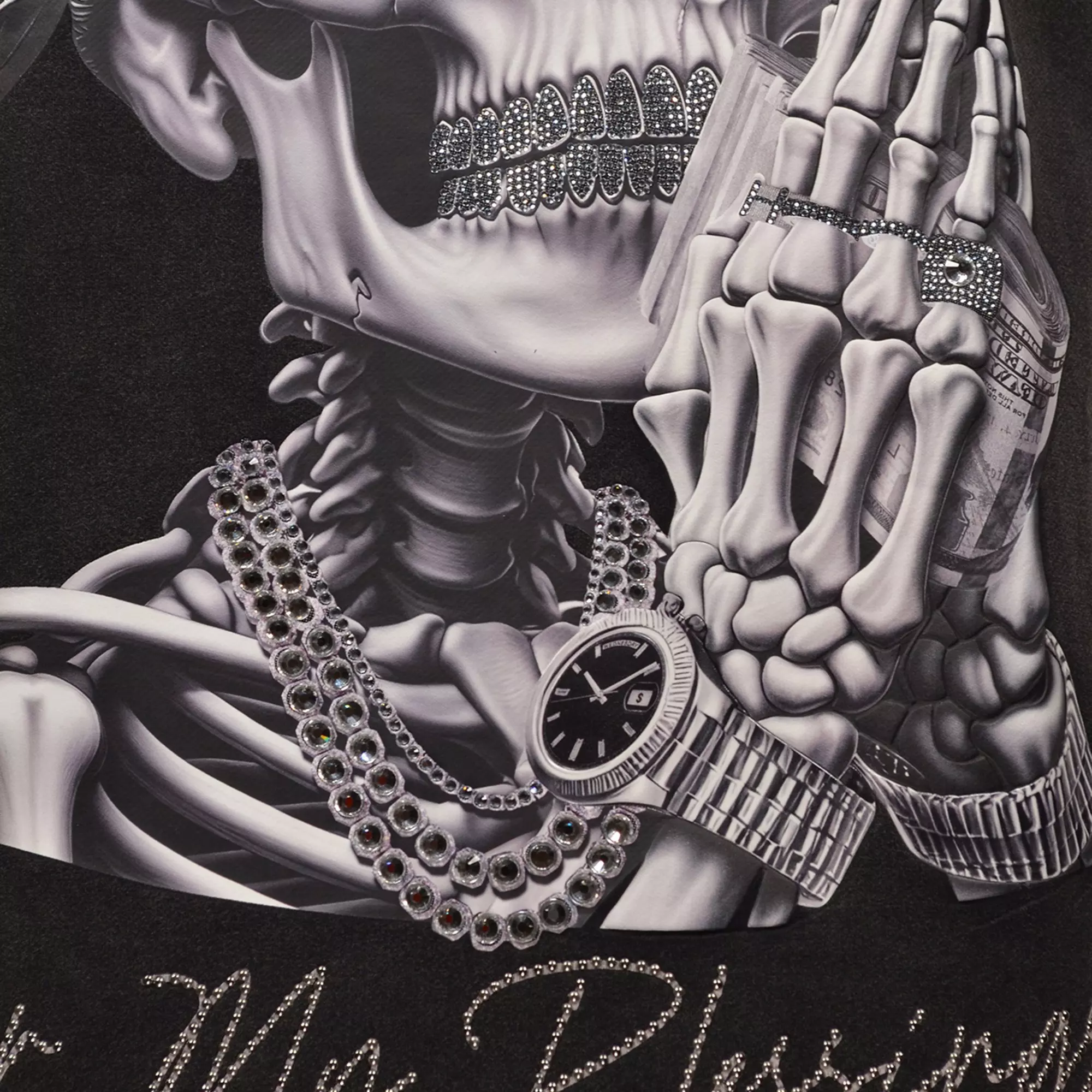 Streetz Iz Watchin Men's Thank God For My Blessings Tee - Black - BLACK