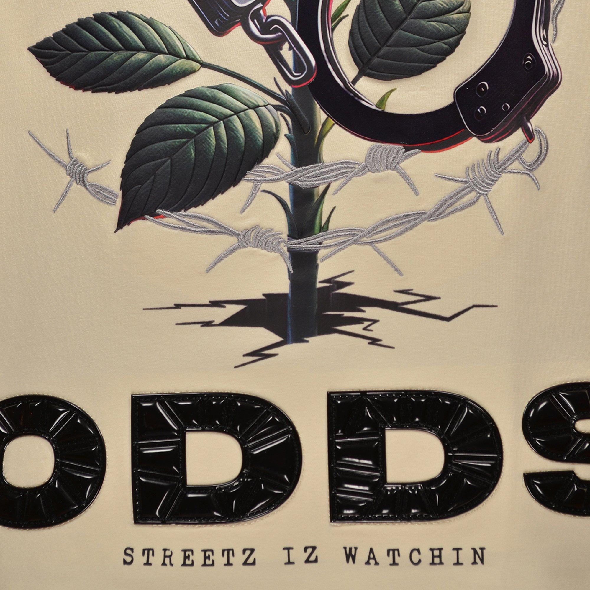 Streetz Iz Watchin Men's Against All Odds Tee - Cream - CREAM Thumbnail View 4