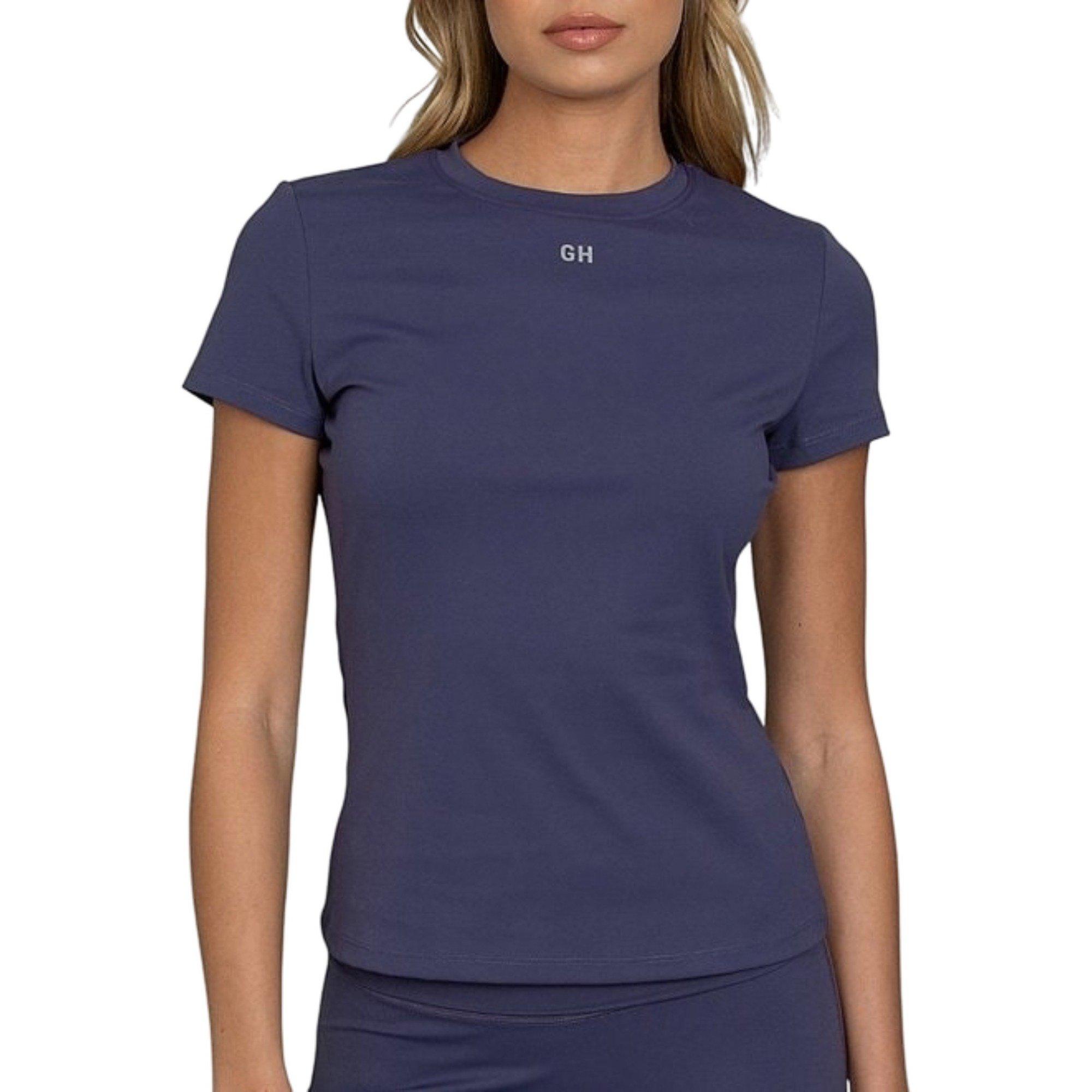 Gold Hinge Women's Fitted Essential Top - INDIGO Thumbnail View 1