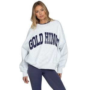 Gold Hinge Women's Wide Arm Sweatshirt - Heather