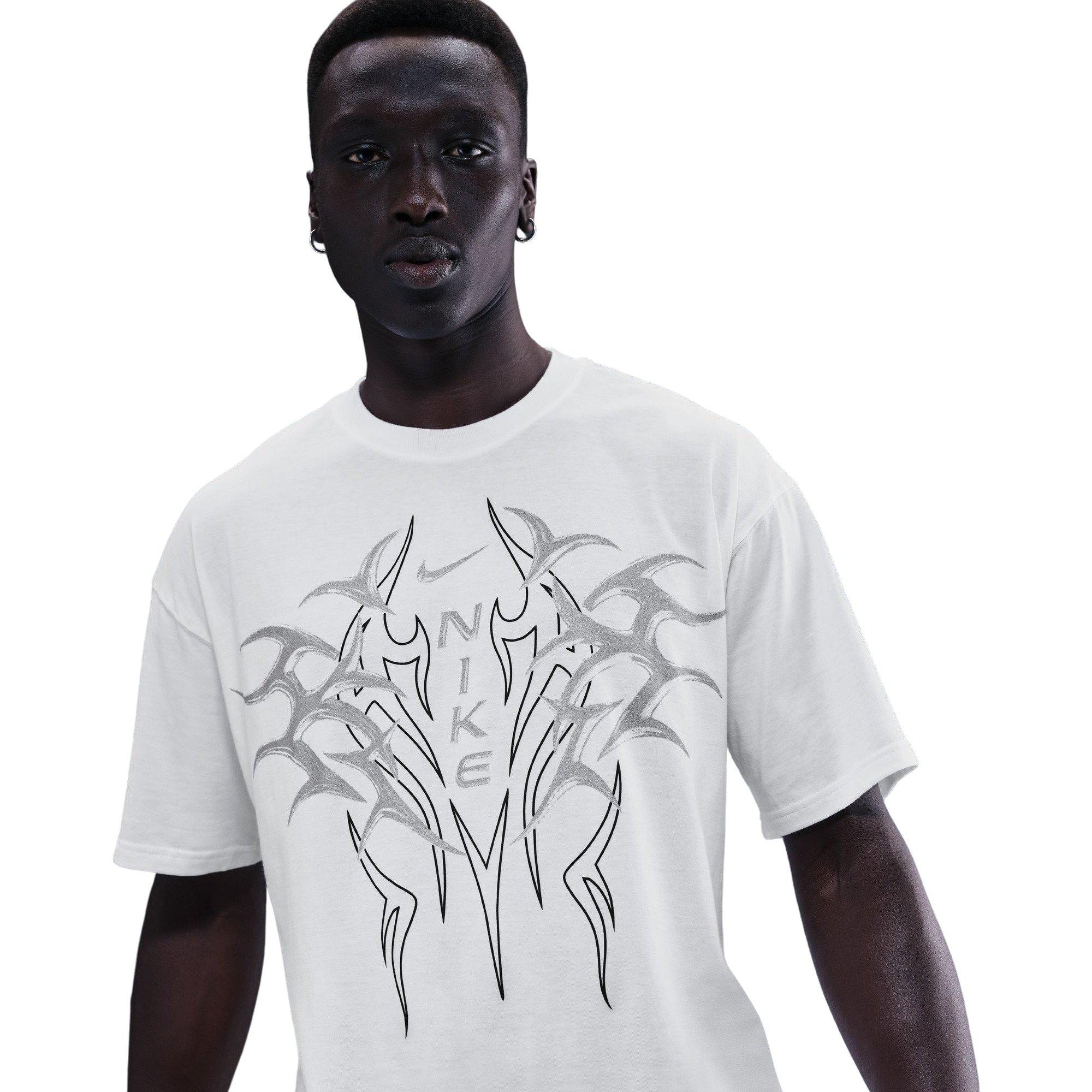 Nike Men's Sportswear Max90 Tee-White - WHITE Thumbnail View 3